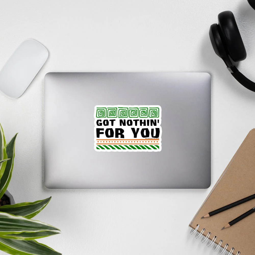 Survivor Got Nothin' For You Die Cut Sticker - Image 2
