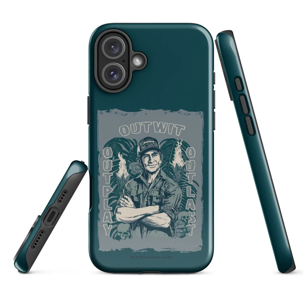 Survivor iPhone Tough Case Jeff Tribal Outwit. Outplay. Outlast. - Image 11