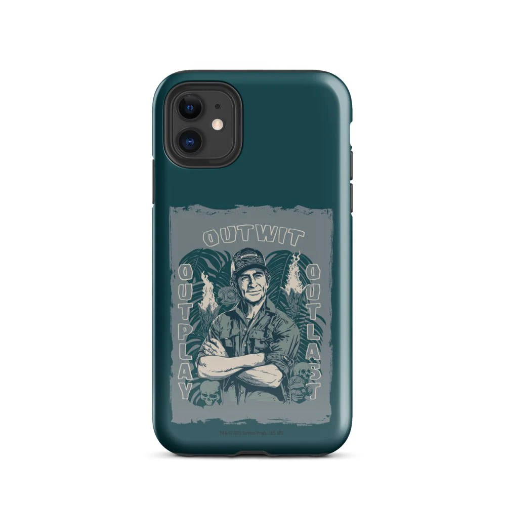 Survivor iPhone Tough Case Jeff Tribal Outwit. Outplay. Outlast. - Image 30