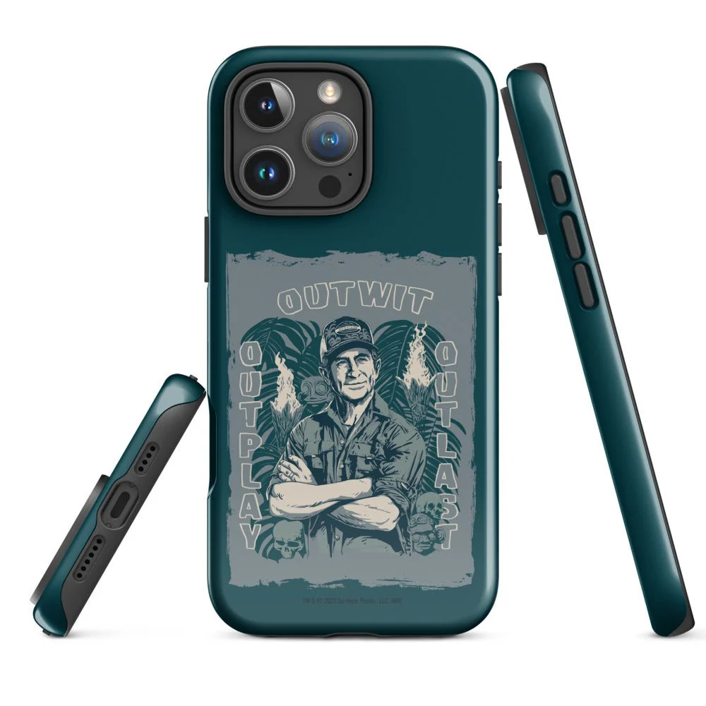 Survivor iPhone Tough Case Jeff Tribal Outwit. Outplay. Outlast. - Image 7