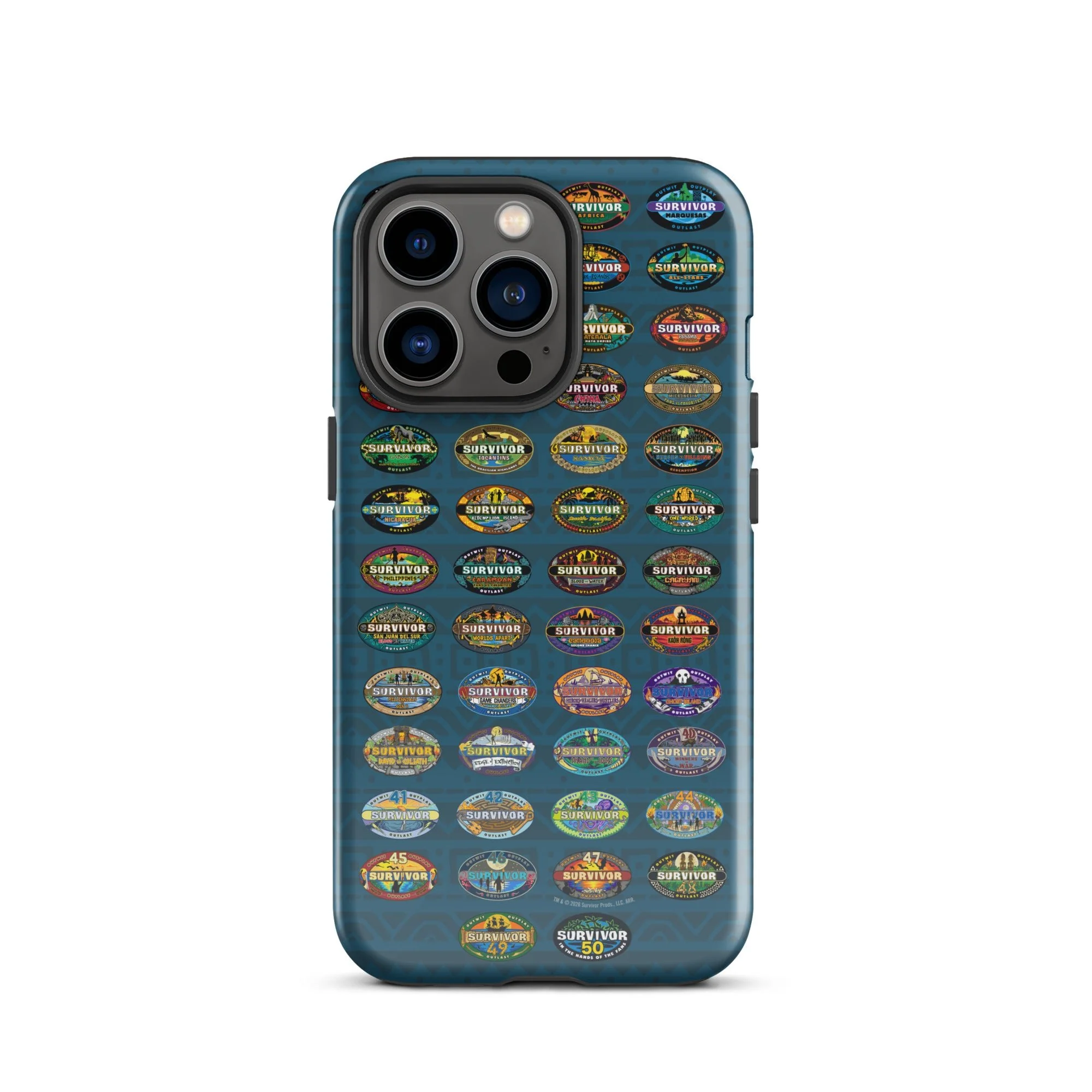 Survivor iPhone Tough Phone Case 50 Seasons Logo - Image 10