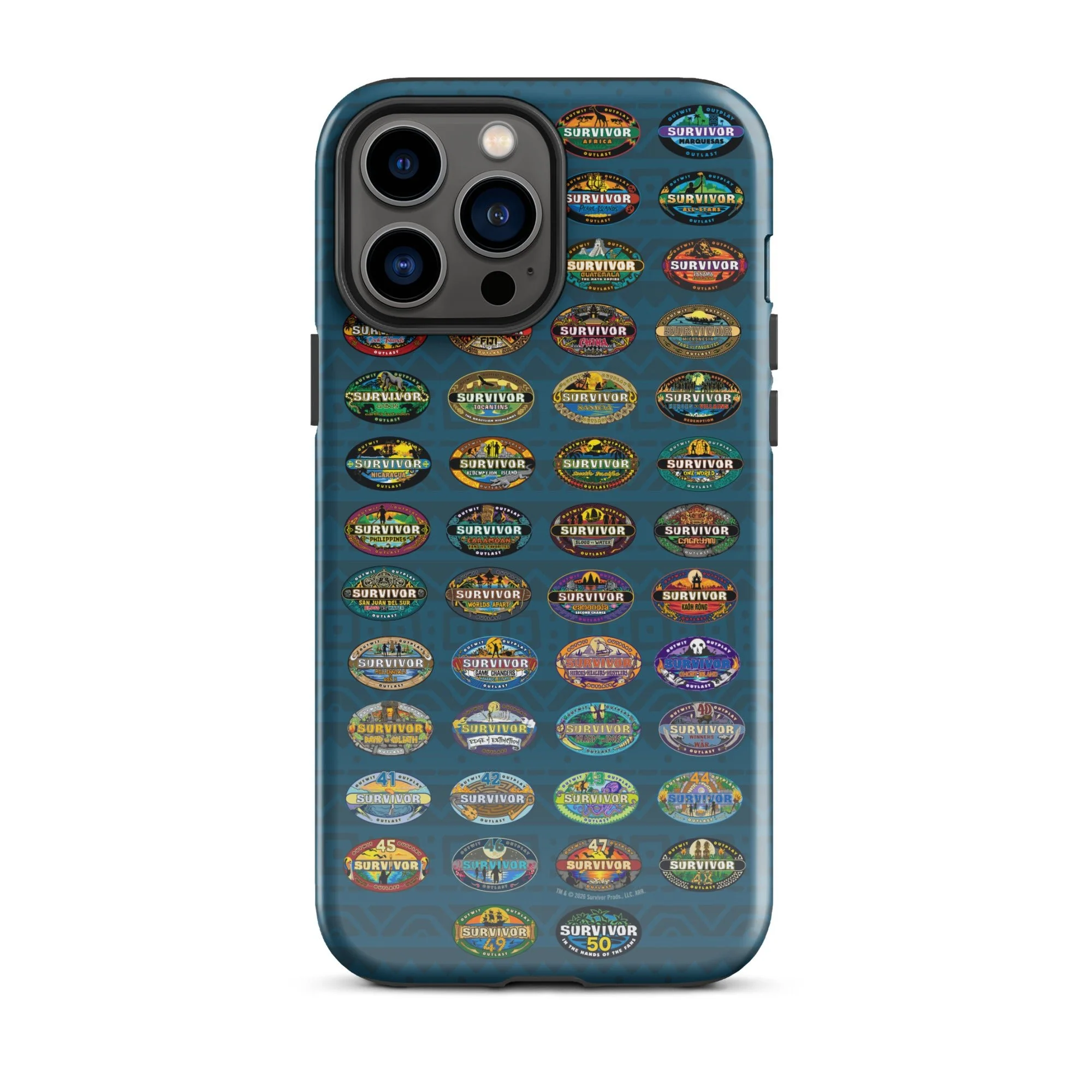 Survivor iPhone Tough Phone Case 50 Seasons Logo - Image 11