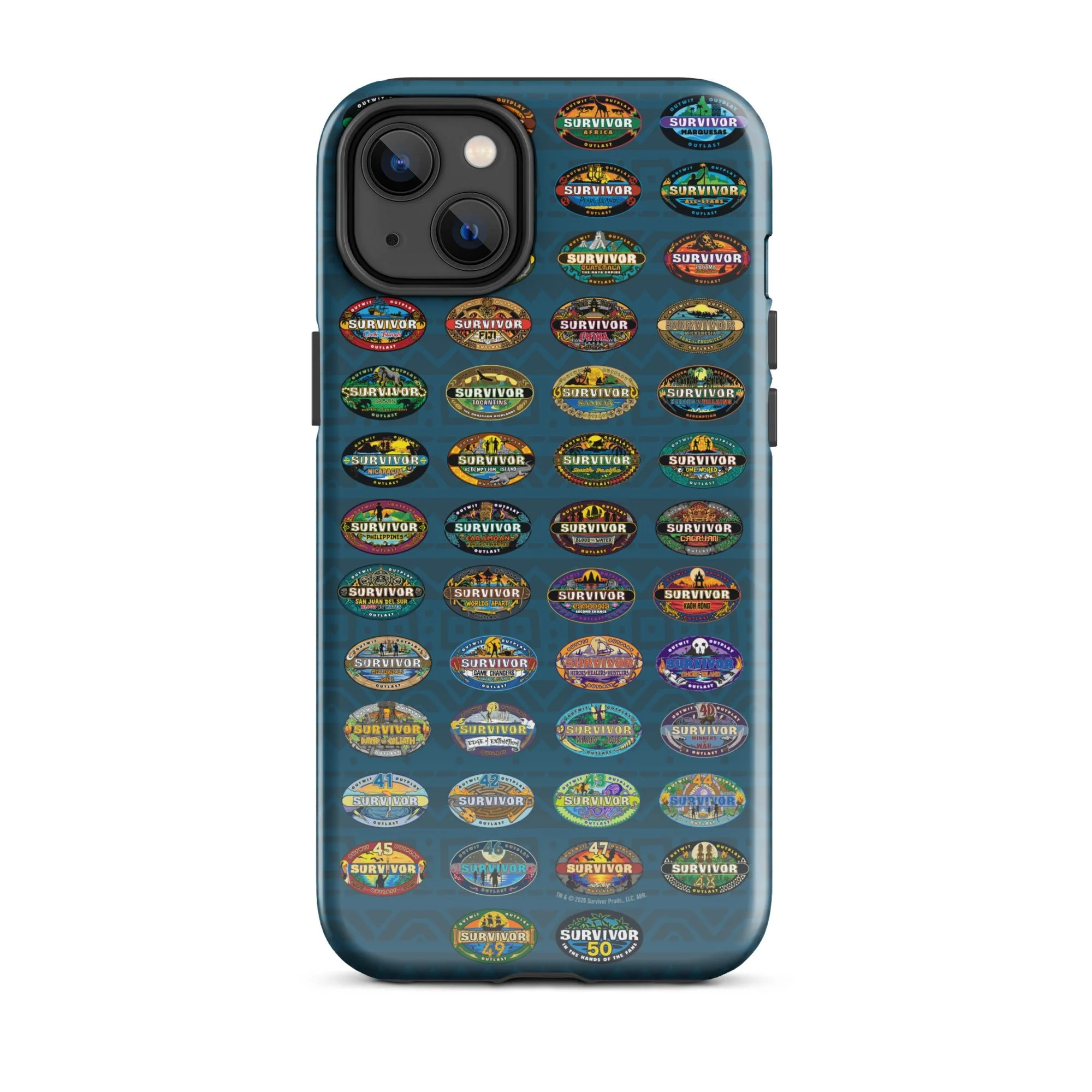 Survivor iPhone Tough Phone Case 50 Seasons Logo - Image 13