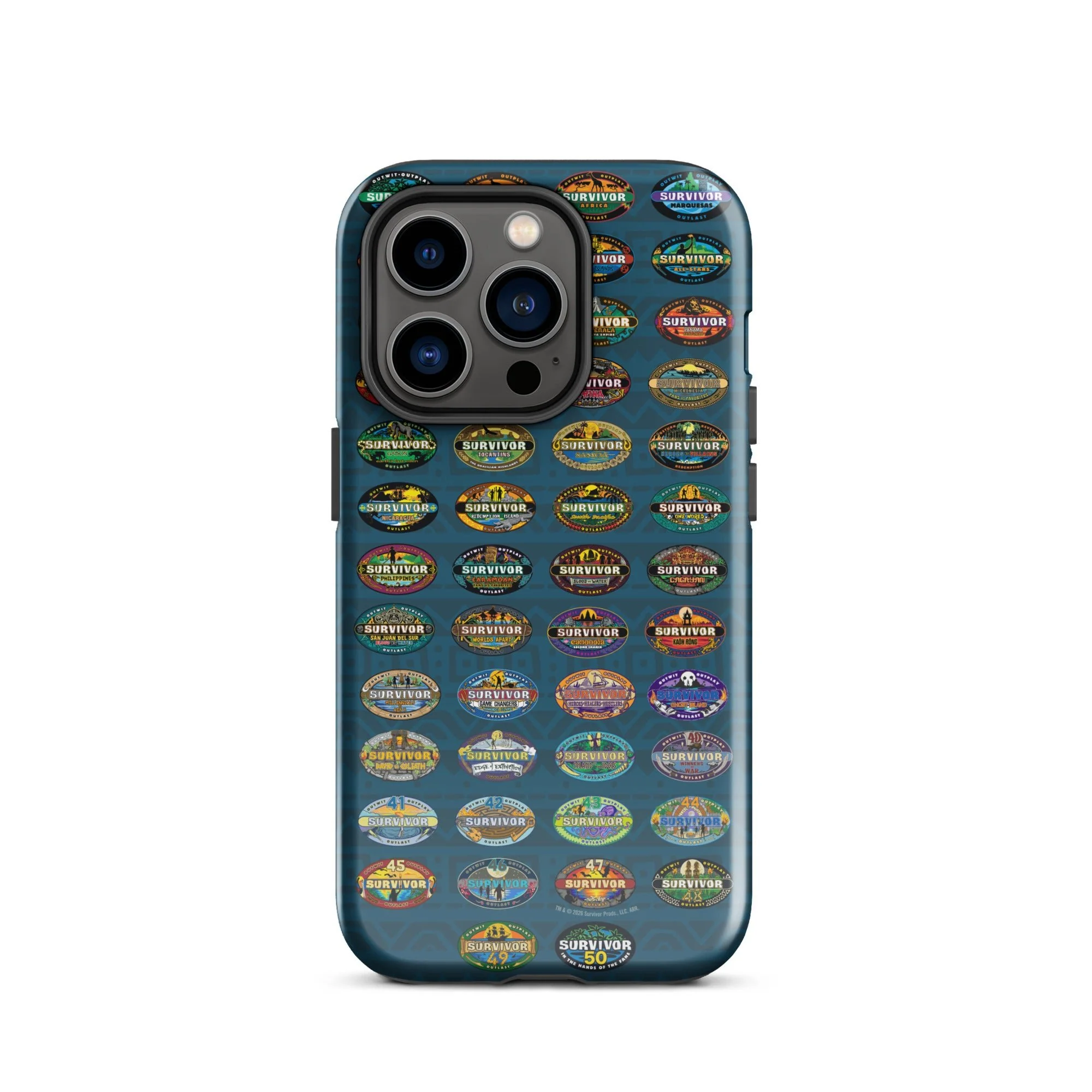 Survivor iPhone Tough Phone Case 50 Seasons Logo - Image 14