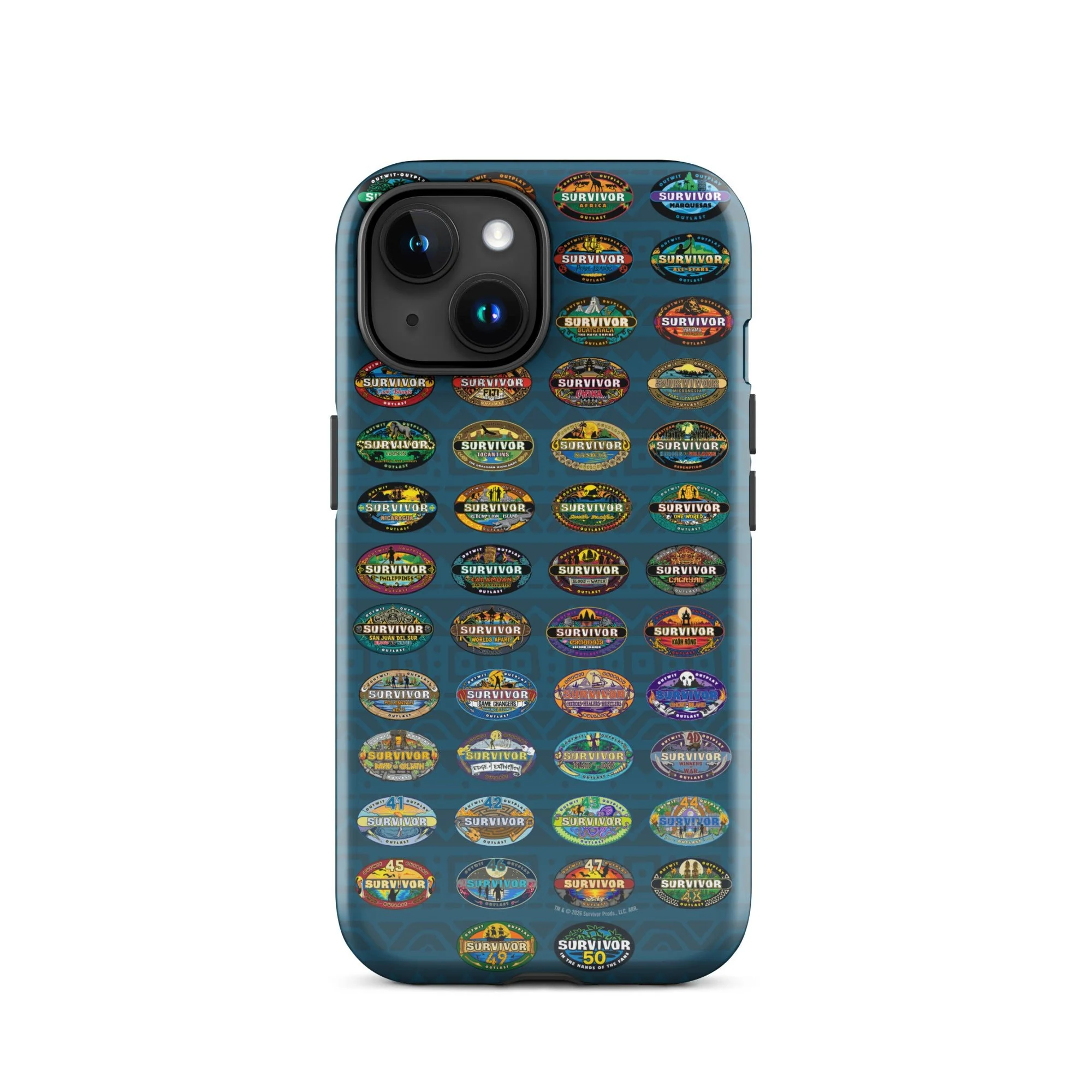 Survivor iPhone Tough Phone Case 50 Seasons Logo - Image 16