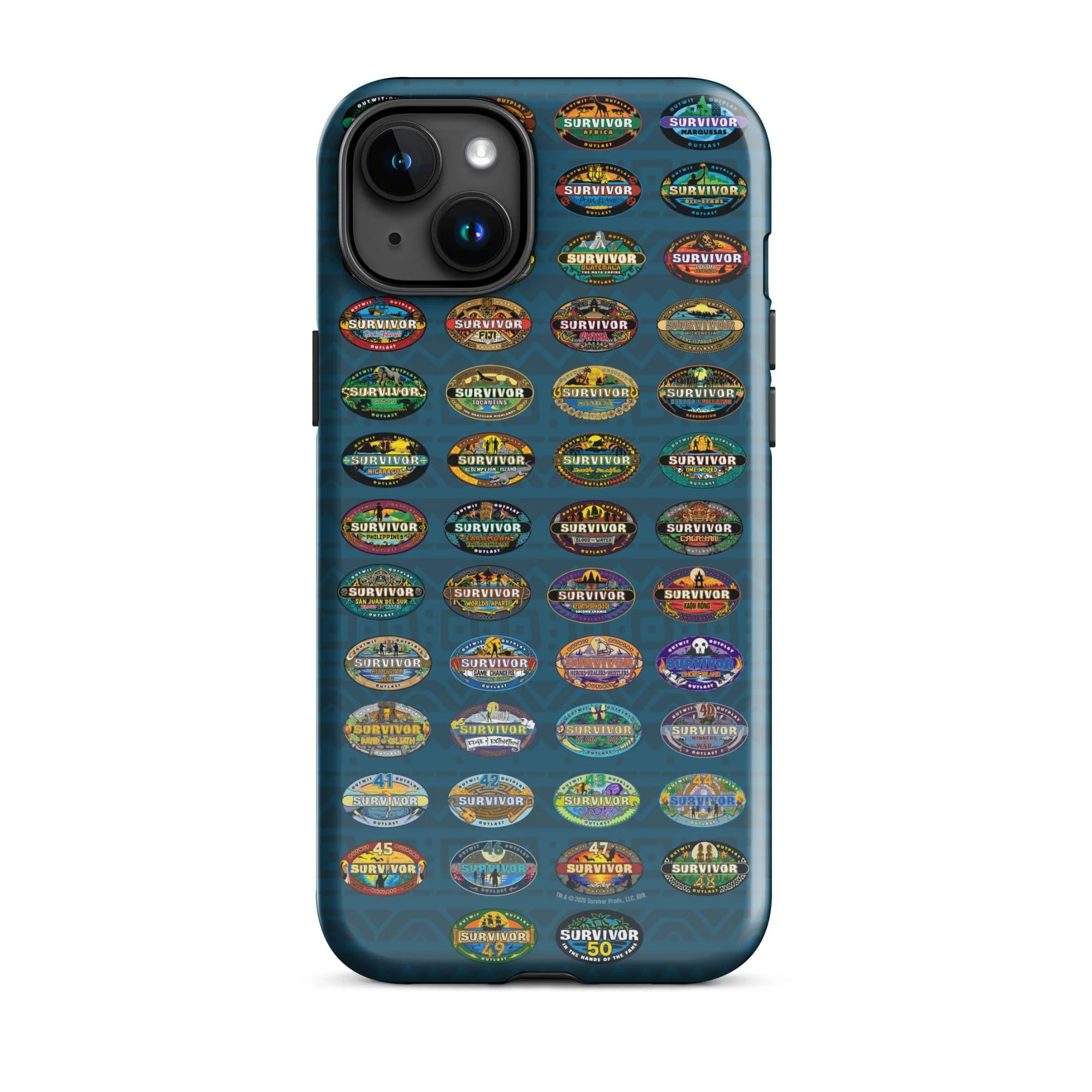 Survivor iPhone Tough Phone Case 50 Seasons Logo - Image 17