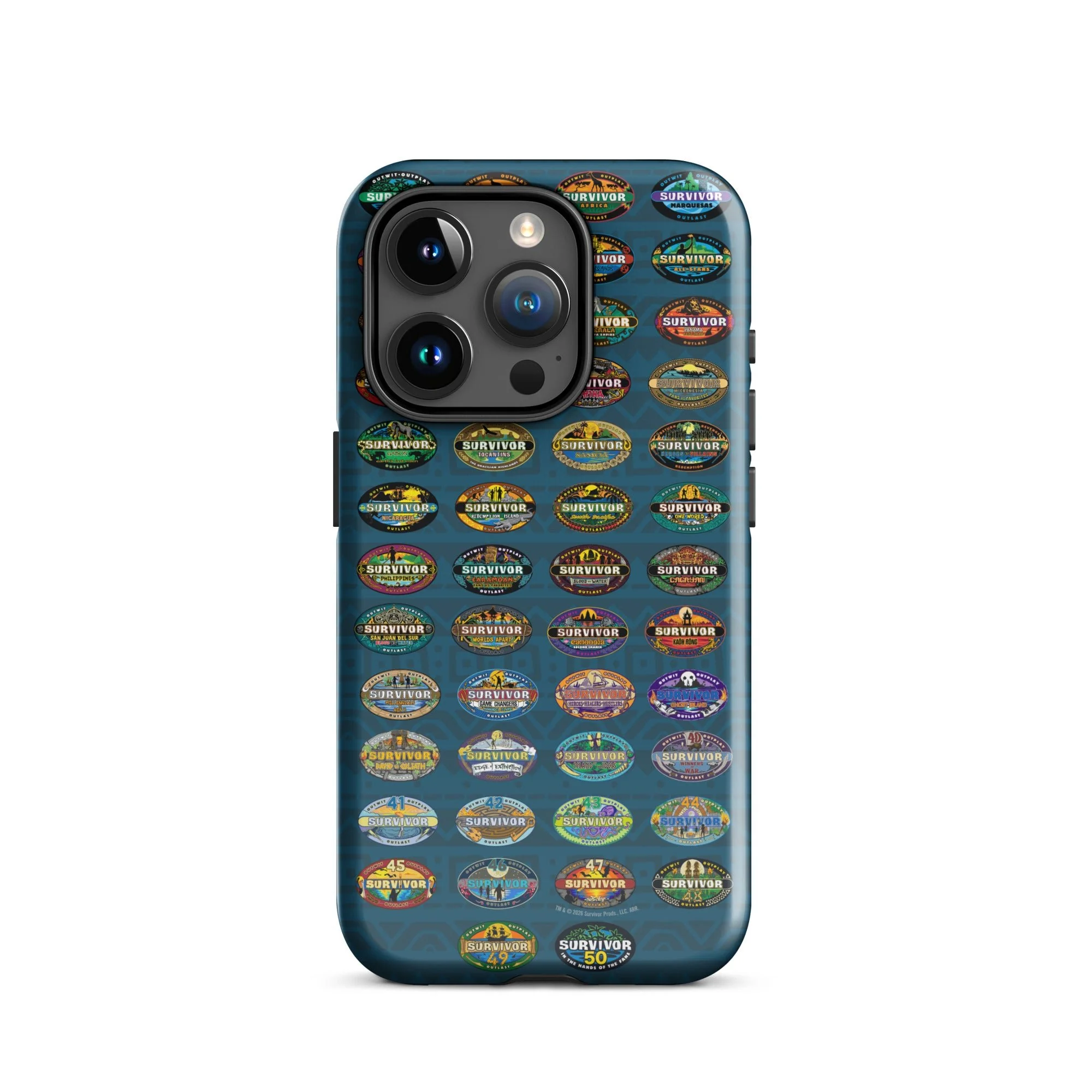 Survivor iPhone Tough Phone Case 50 Seasons Logo - Image 18