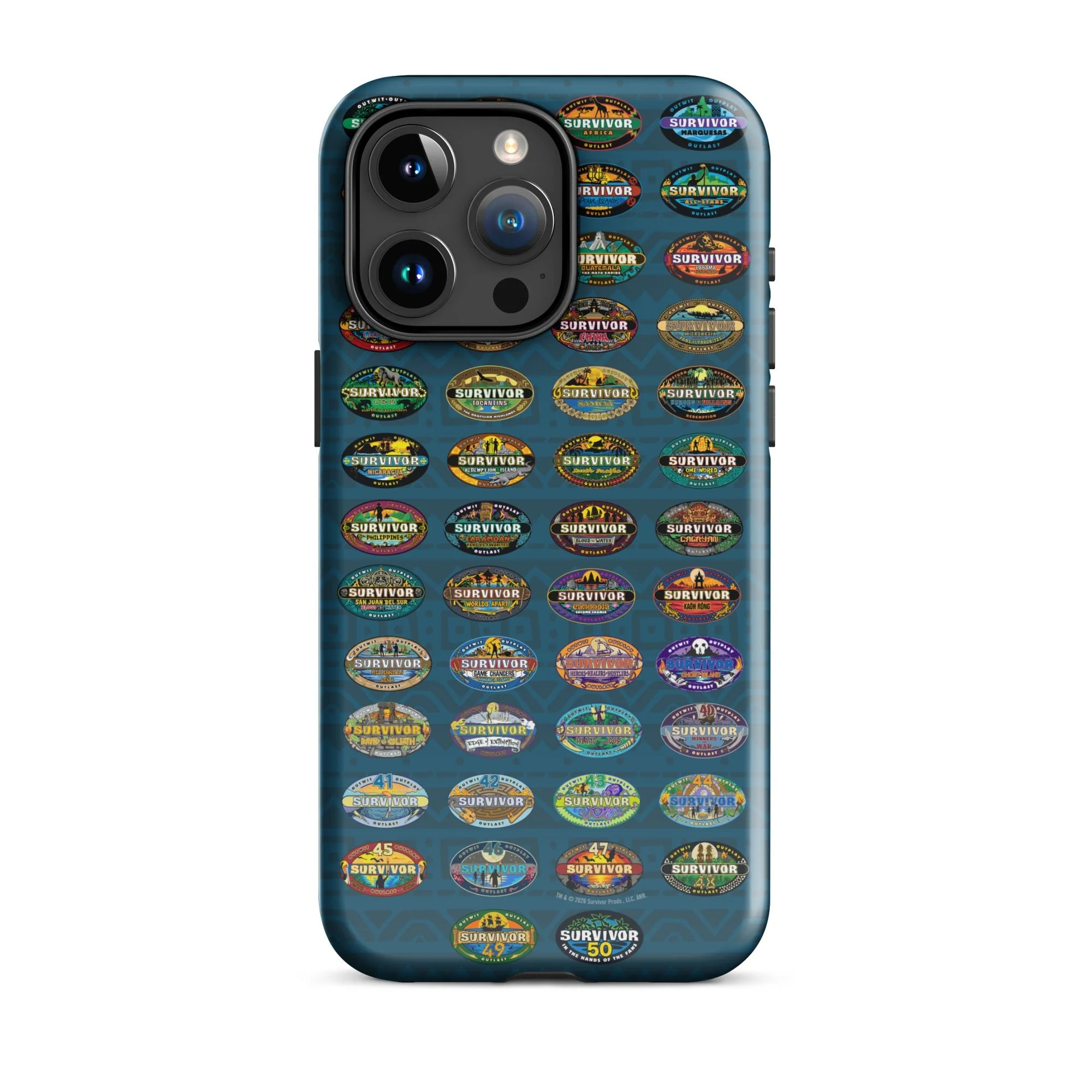 Survivor iPhone Tough Phone Case 50 Seasons Logo - Image 19