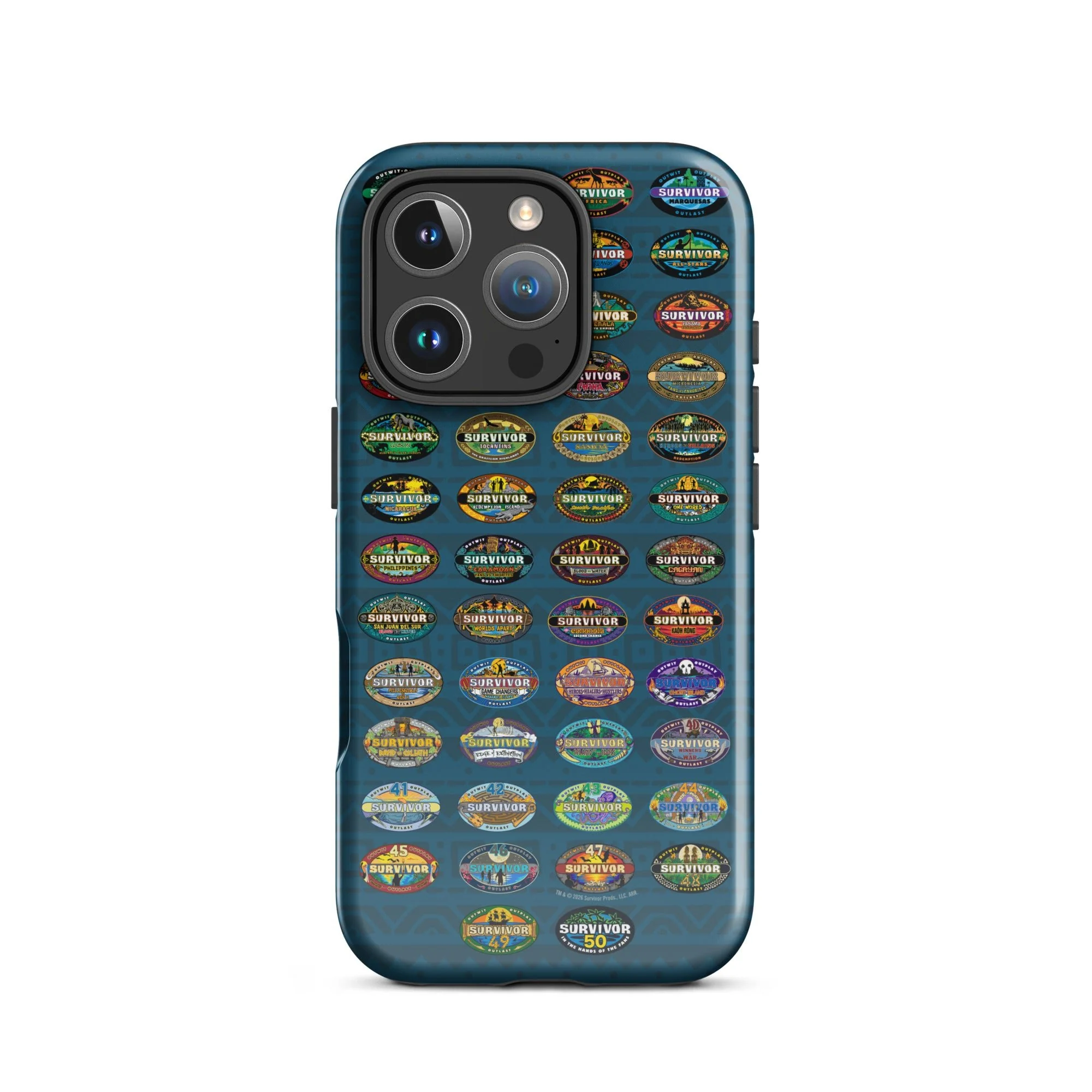 Survivor iPhone Tough Phone Case 50 Seasons Logo - Image 22