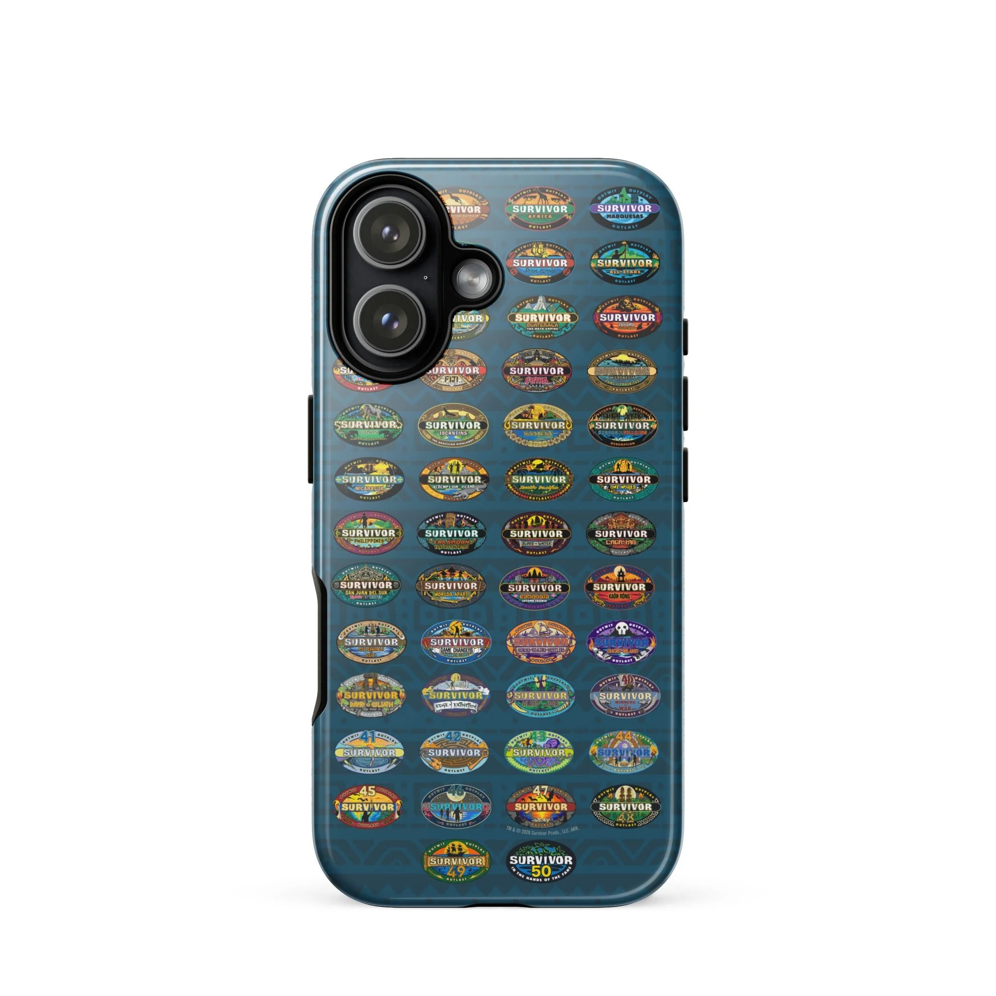 Survivor iPhone Tough Phone Case 50 Seasons Logo - Image 24
