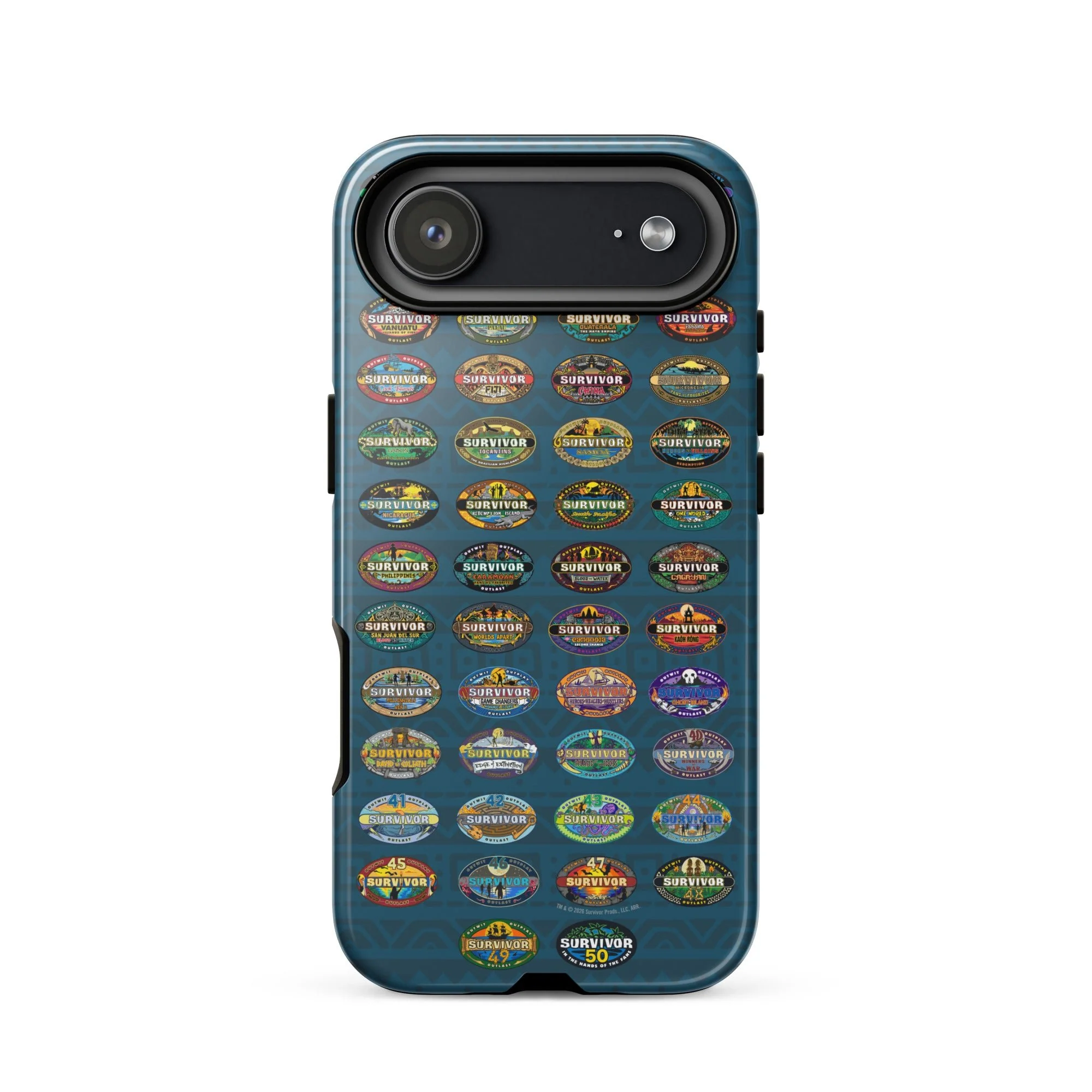 Survivor iPhone Tough Phone Case 50 Seasons Logo - Image 25