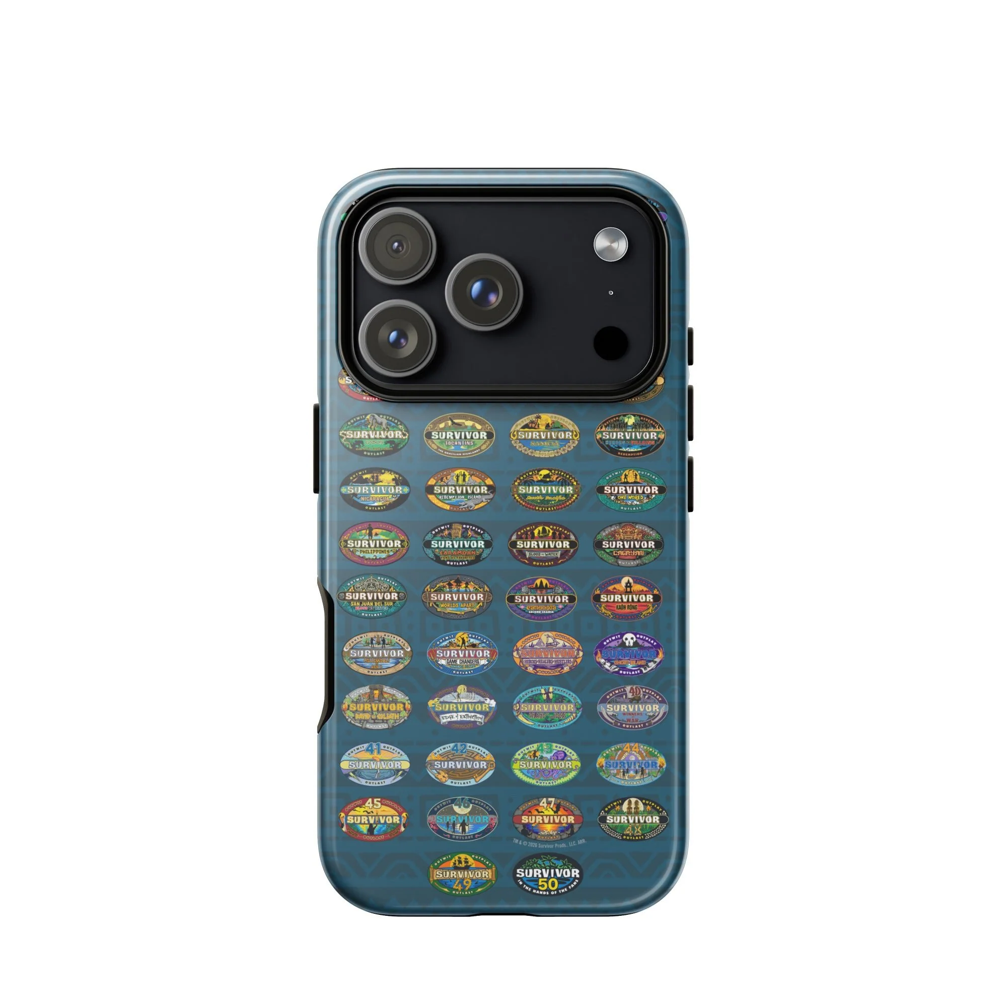 Survivor iPhone Tough Phone Case 50 Seasons Logo - Image 26