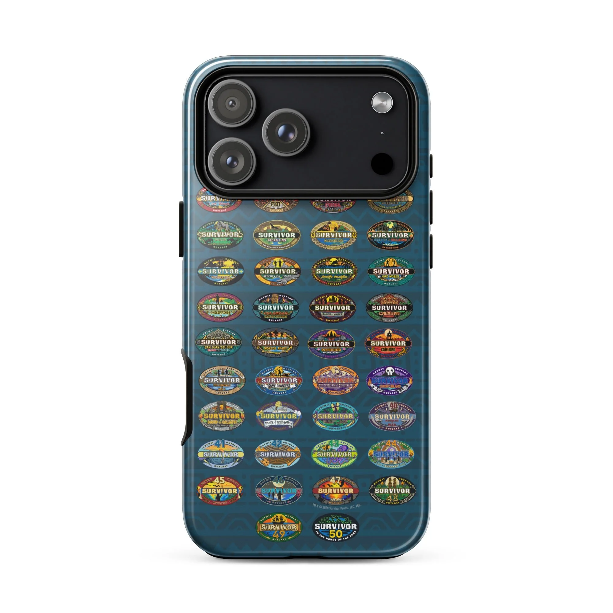 Survivor iPhone Tough Phone Case 50 Seasons Logo - Image 27