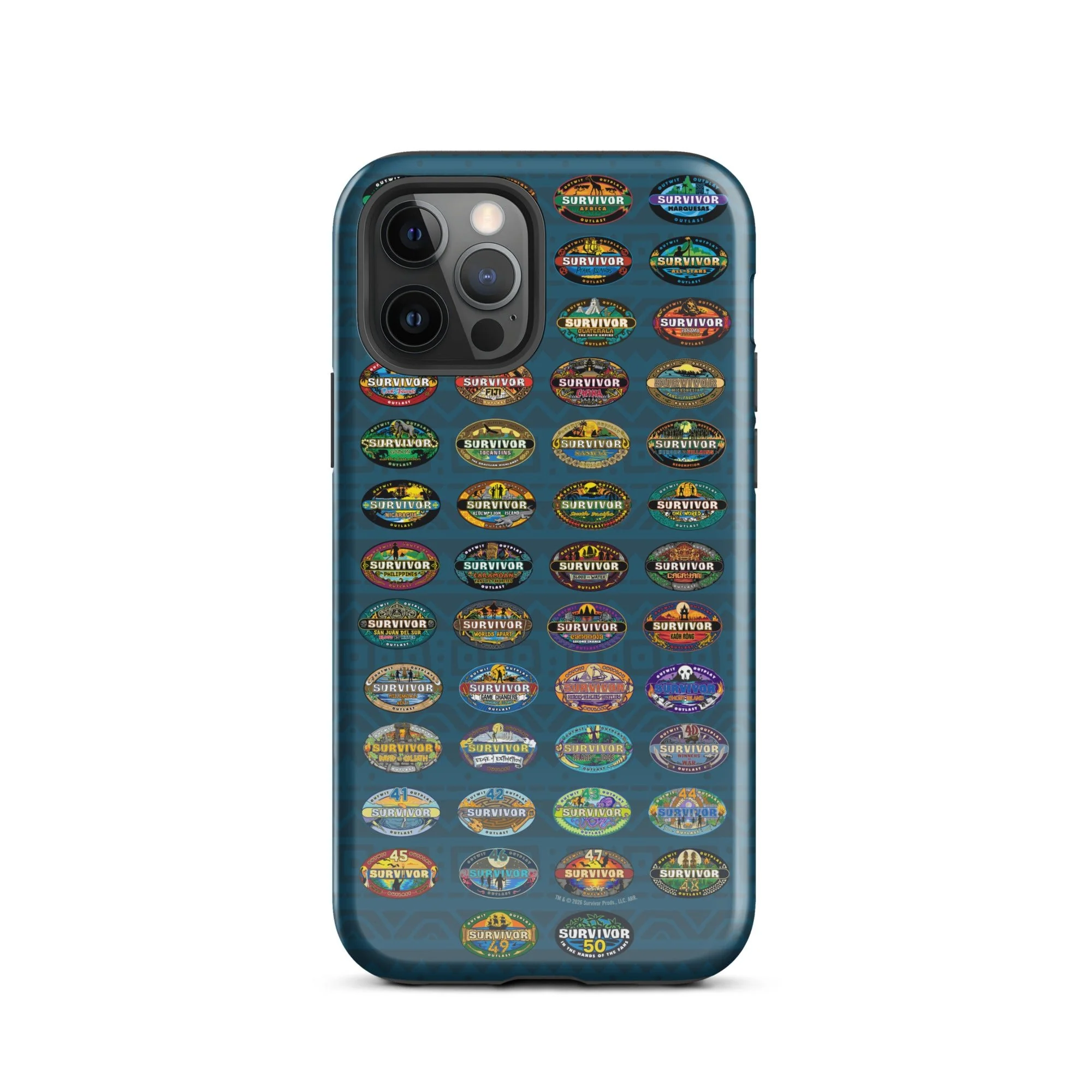 Survivor iPhone Tough Phone Case 50 Seasons Logo - Image 6
