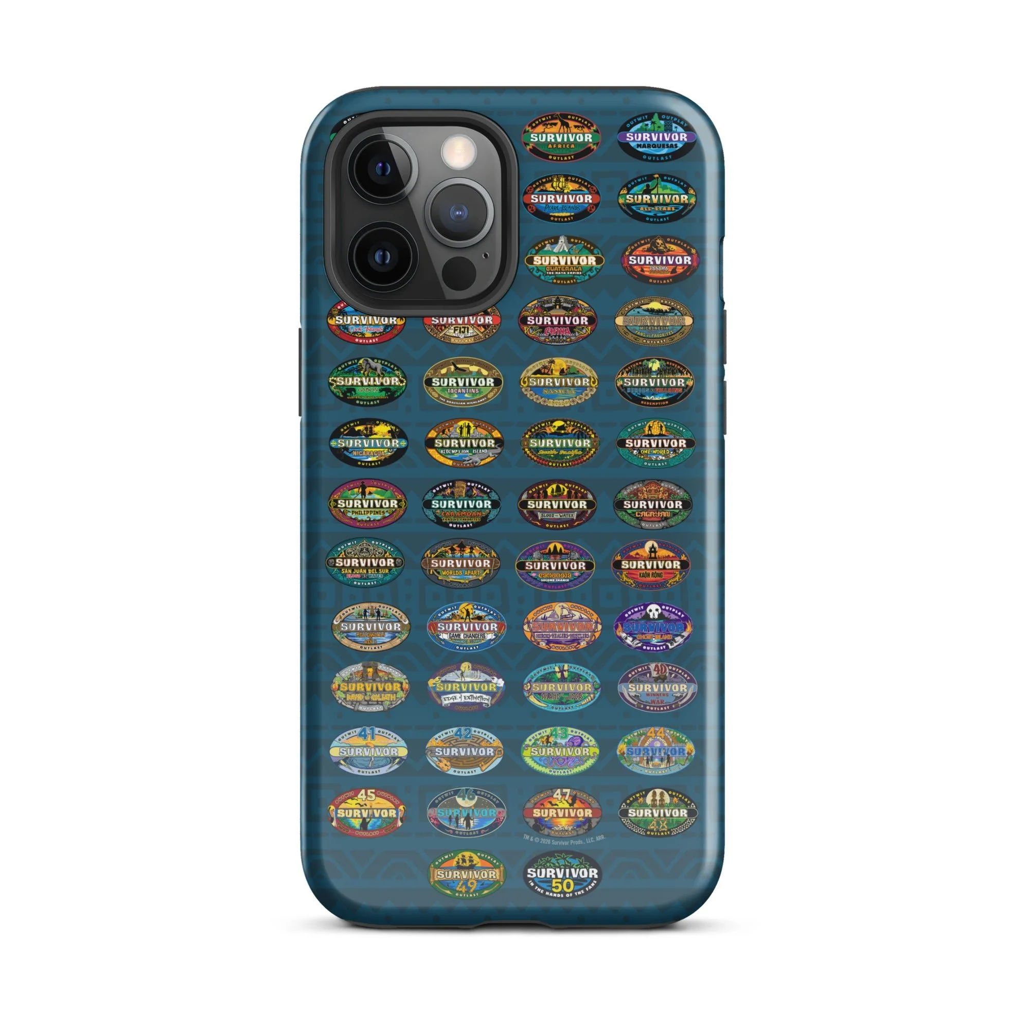Survivor iPhone Tough Phone Case 50 Seasons Logo - Image 7