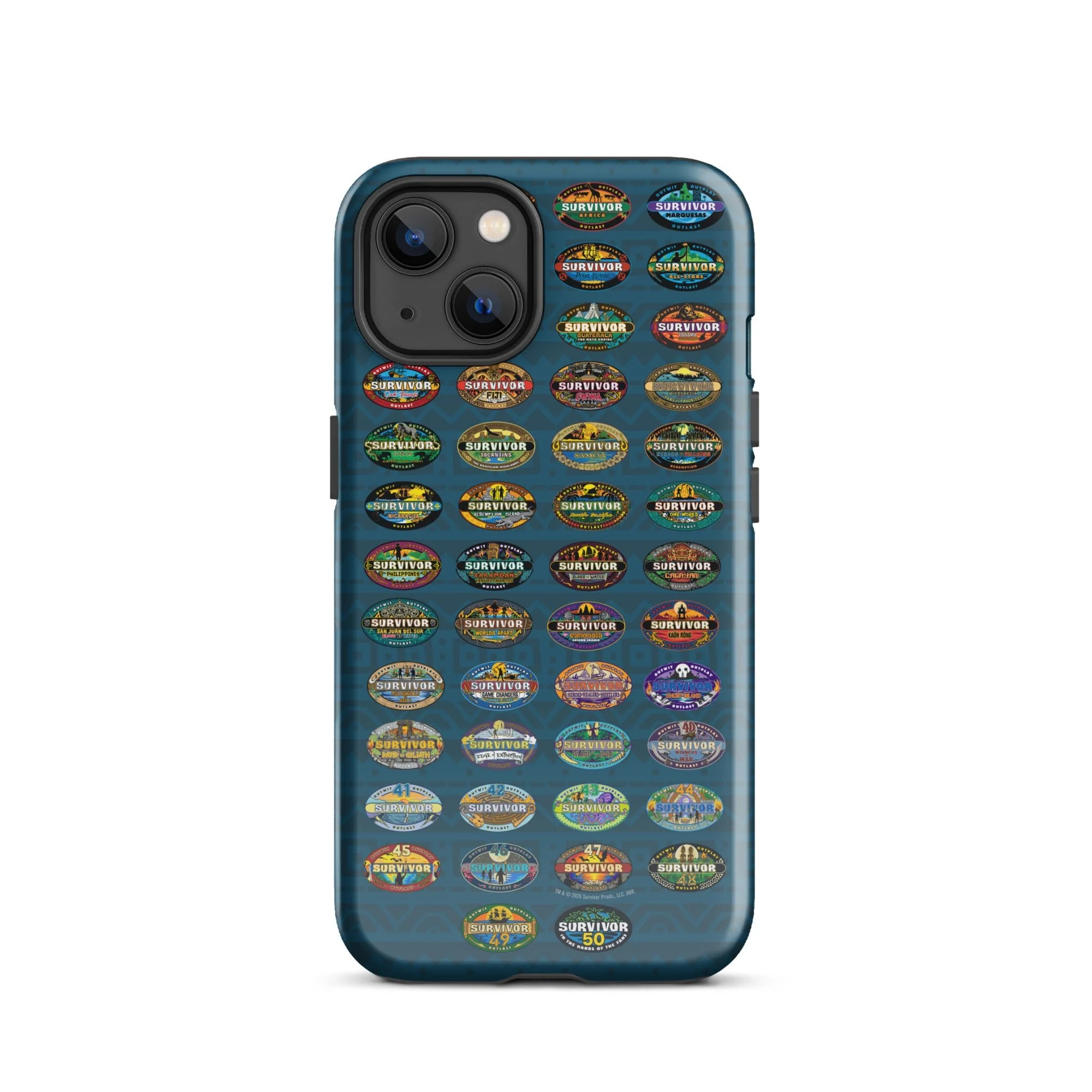 Survivor iPhone Tough Phone Case 50 Seasons Logo - Image 9
