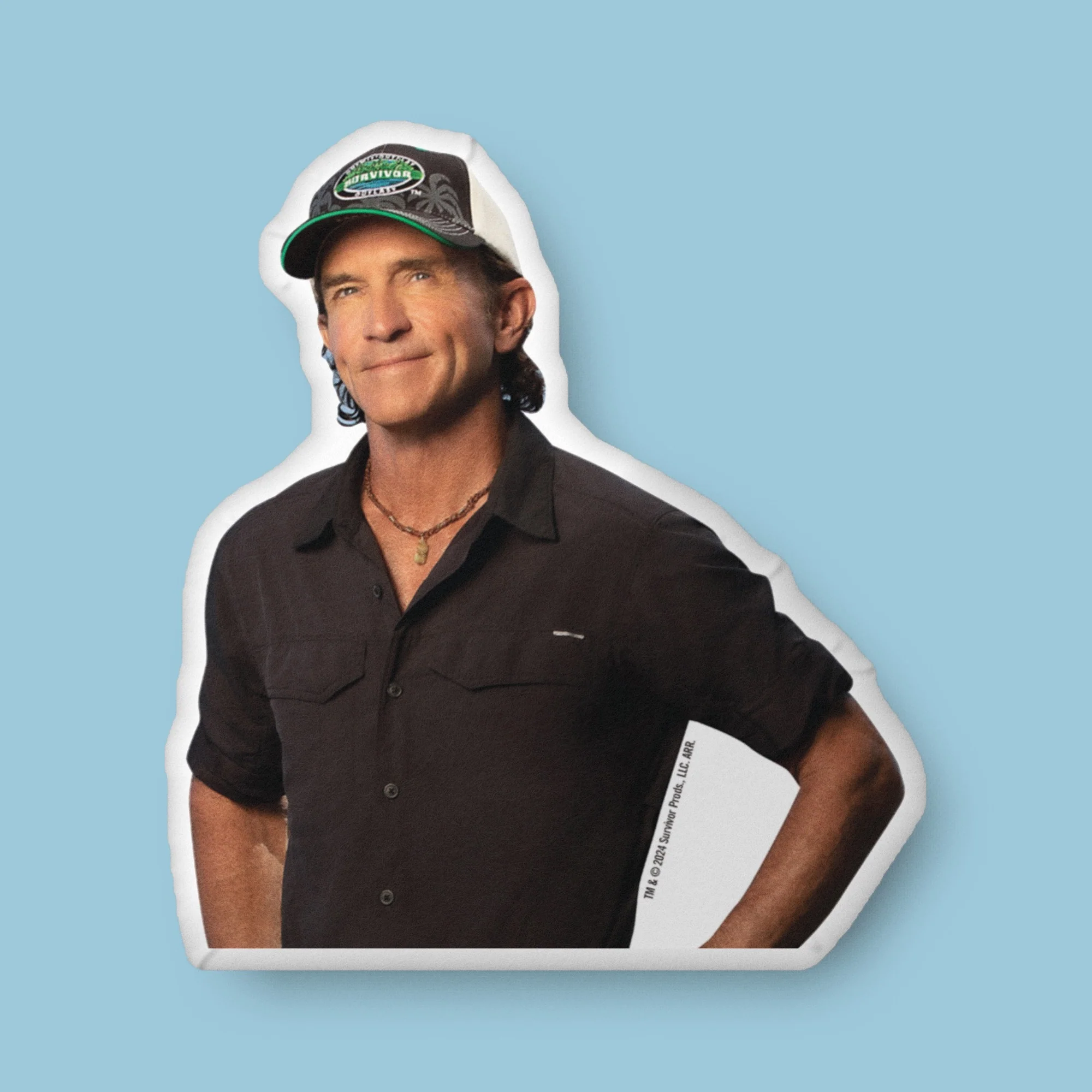 Survivor Jeff Probst Pillow - Image 2