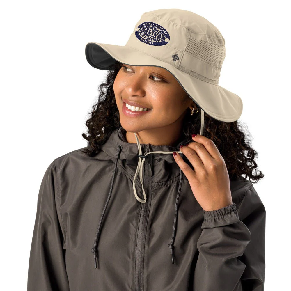 Survivor Logo Embroidered Columbia Booney Hat - Image 2