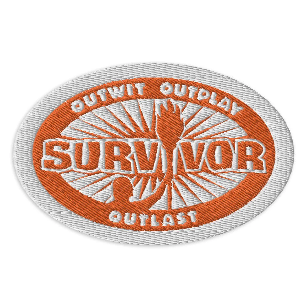 Survivor Logo Embroidered Patch