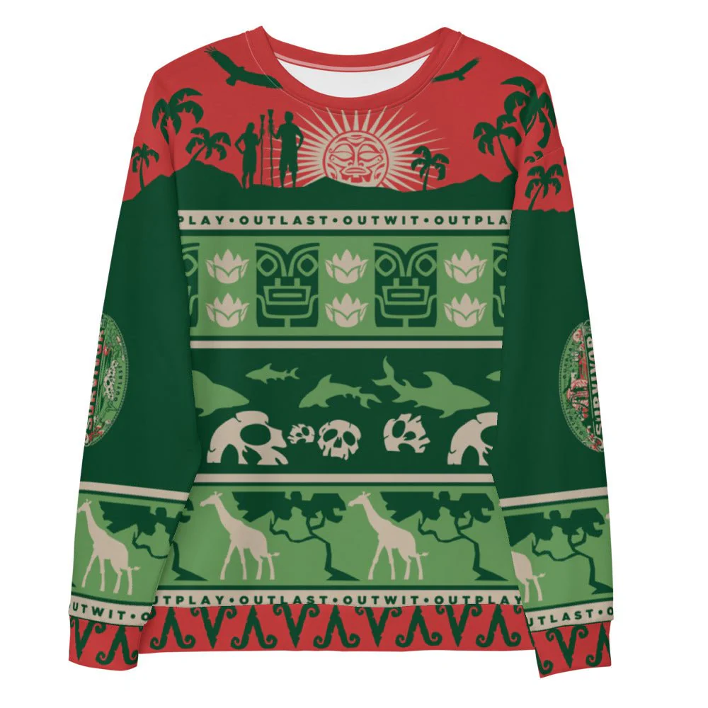 Survivor Mashup Logo Holiday Sweatshirt