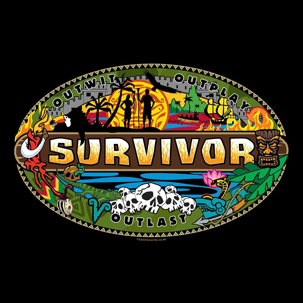 Survivor Mashup Logo Sherpa Blanket - Image 2