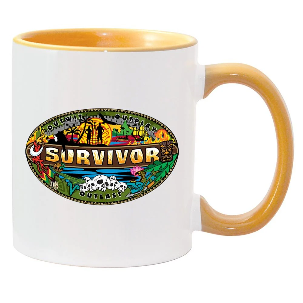 Survivor Mashup Logo Two-Tone Mug