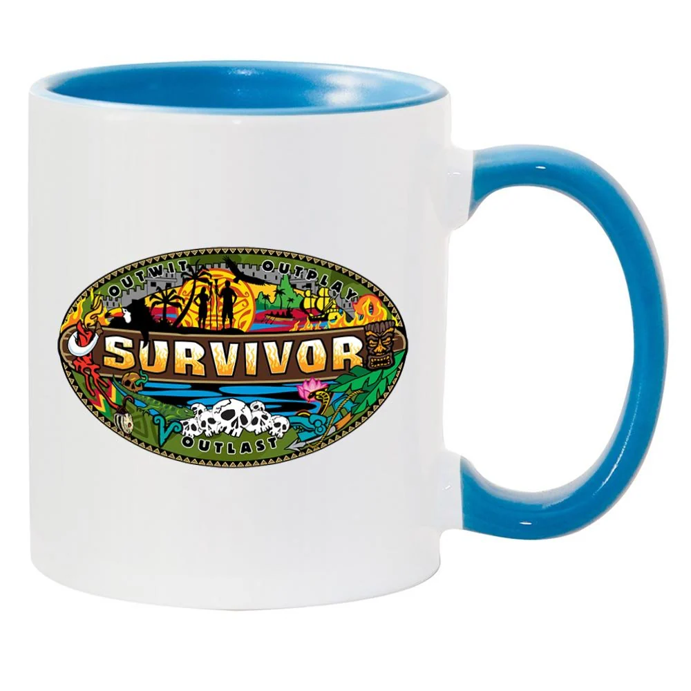 Survivor Mashup Logo Two-Tone Mug - Image 2