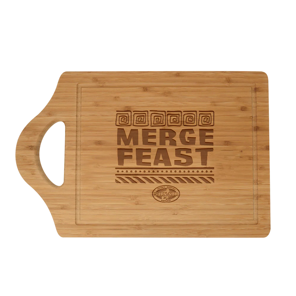 Survivor Merge Feast Laser Engraved Cutting Board - Image 3