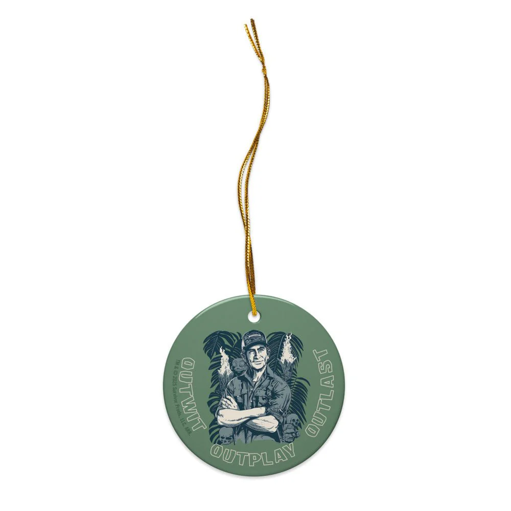 Survivor Ornament Jeff Tribal Outwit. Outplay. Outlast. - Image 2