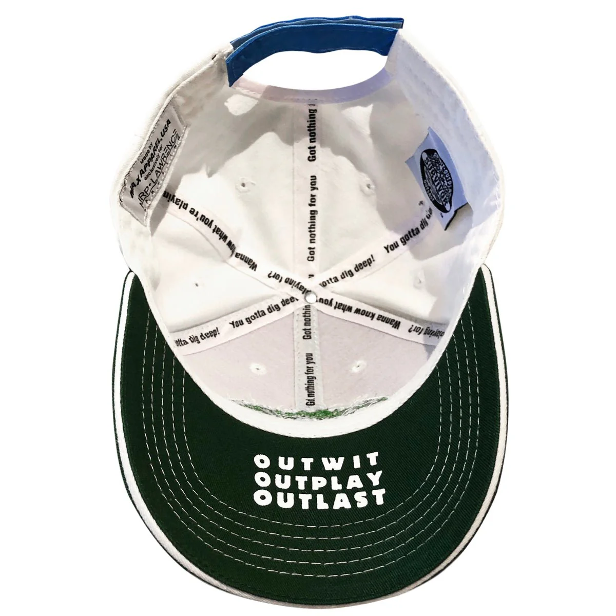 Survivor Outwit, Outplay, Outlast Embroidered Hat - Image 2