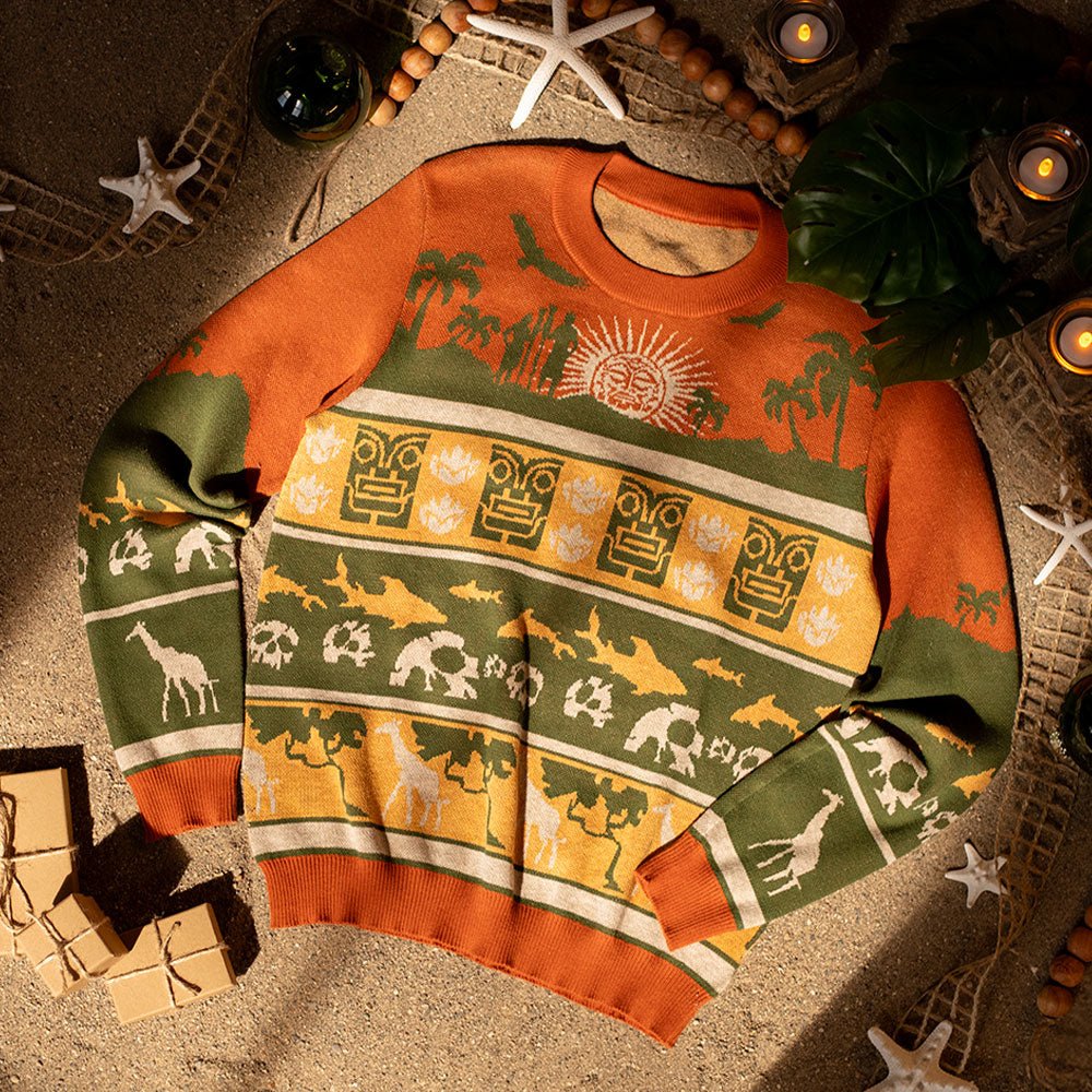 Survivor Outwit Outplay Outlast Unisex Knit Sweater - Image 5