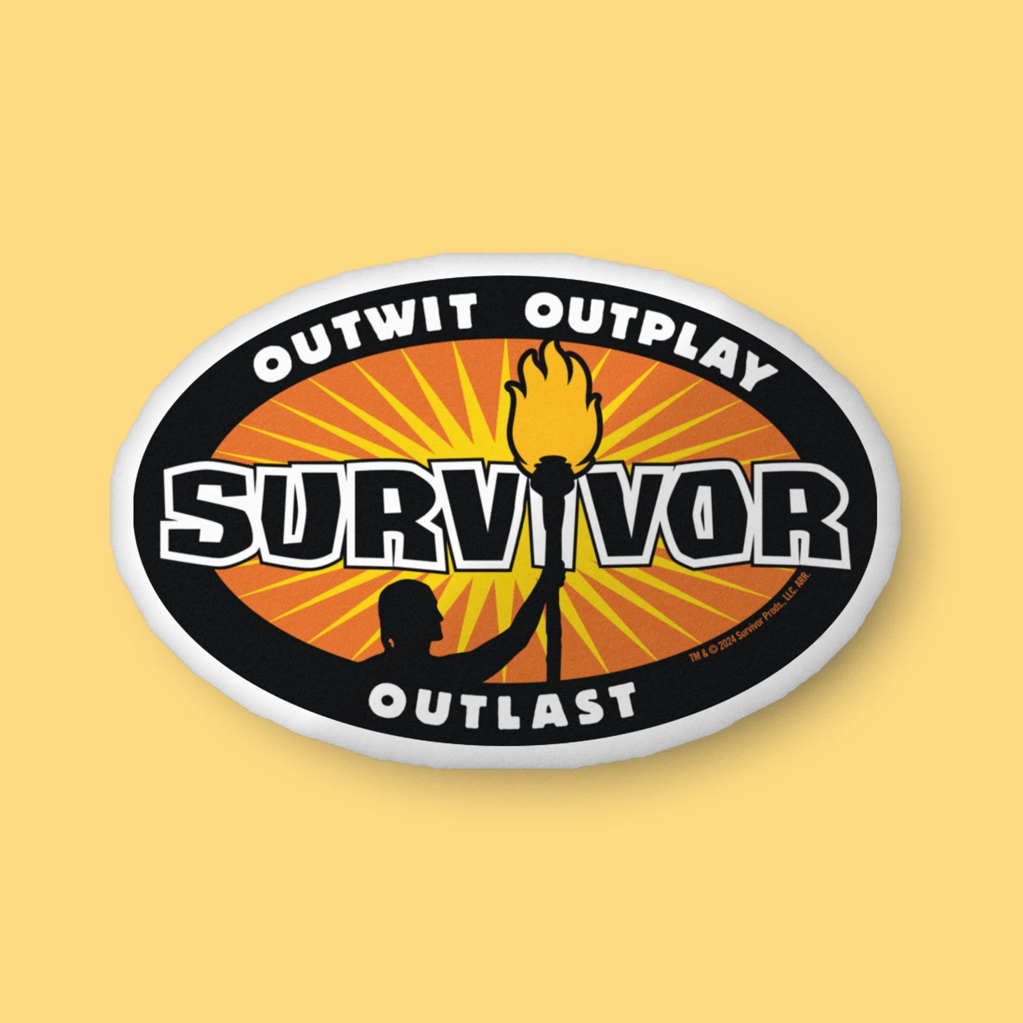 Survivor Outwit, Outplay, Outlast Pillow - Image 2