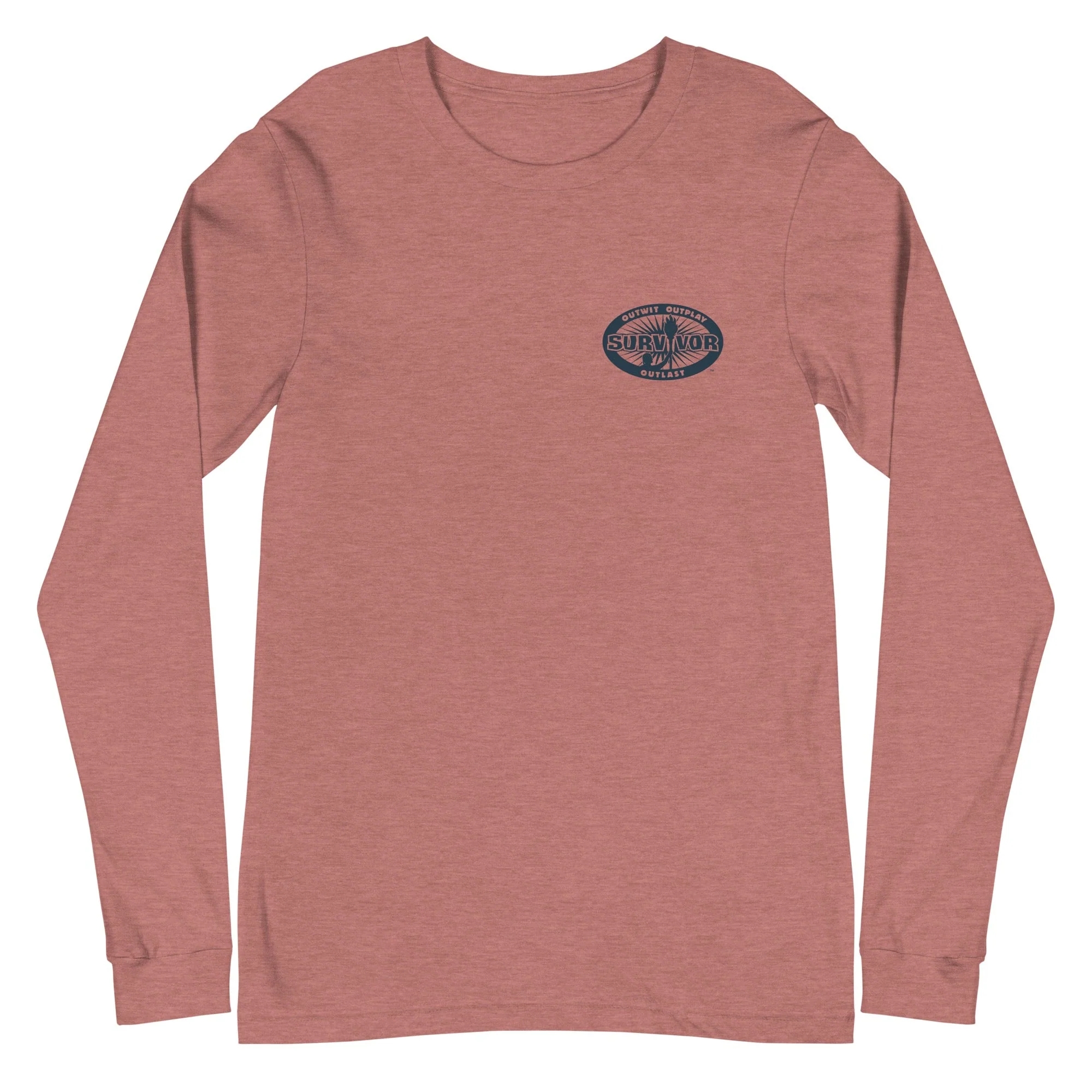 Survivor Outwit, Outplay, Outlast Torch Unisex Long Sleeve