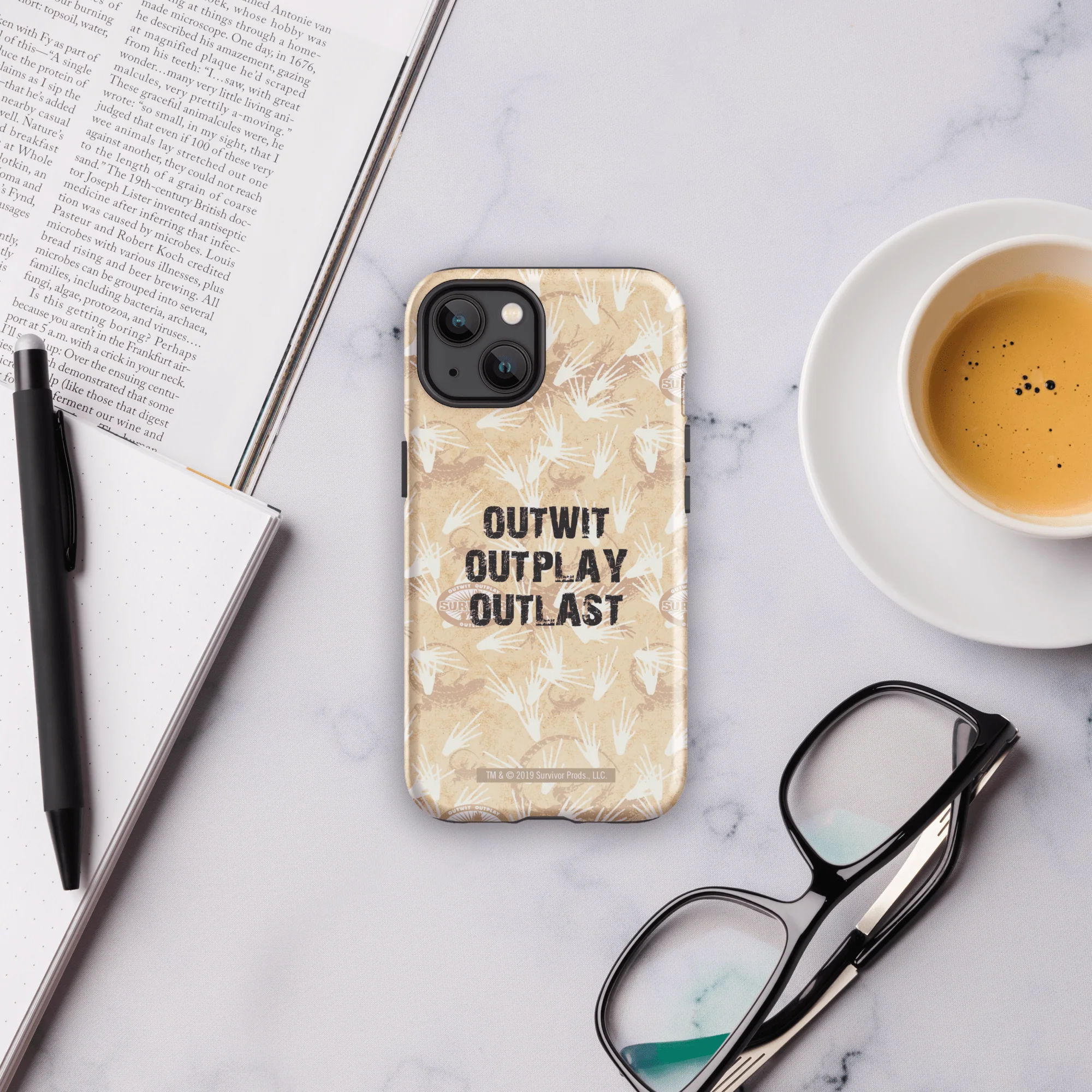 Survivor Outwit, Outplay, Outlast Tough Phone Case - iPhone - Image 15