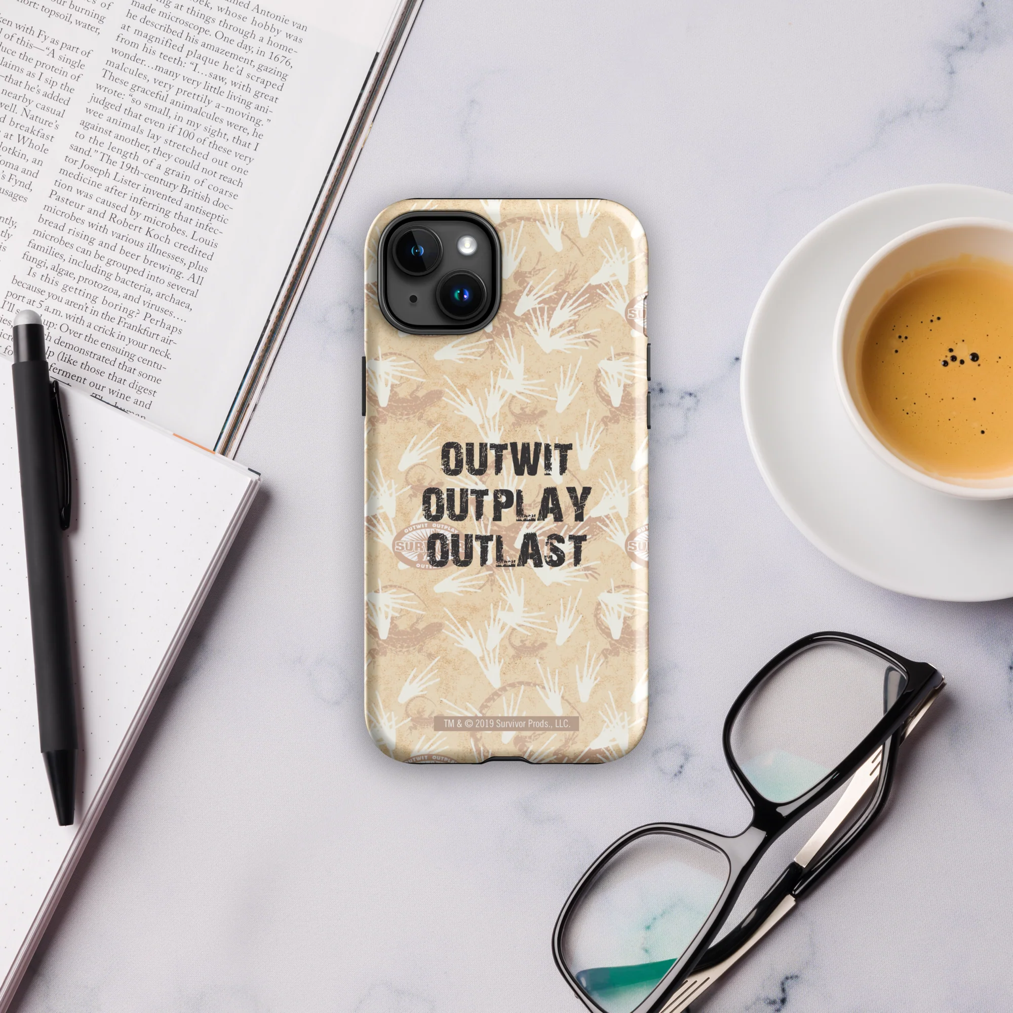 Survivor Outwit, Outplay, Outlast Tough Phone Case - iPhone - Image 42