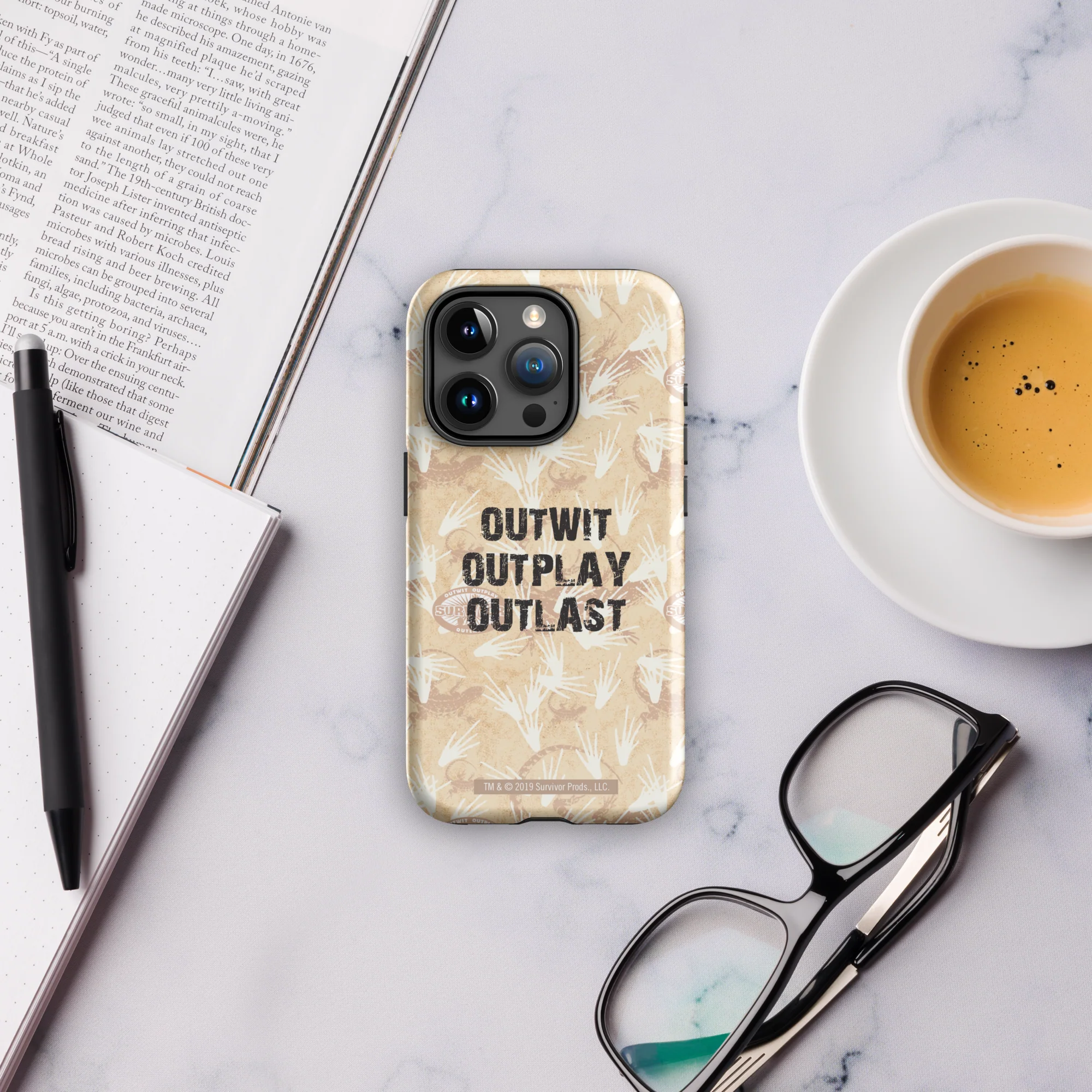 Survivor Outwit, Outplay, Outlast Tough Phone Case - iPhone - Image 45