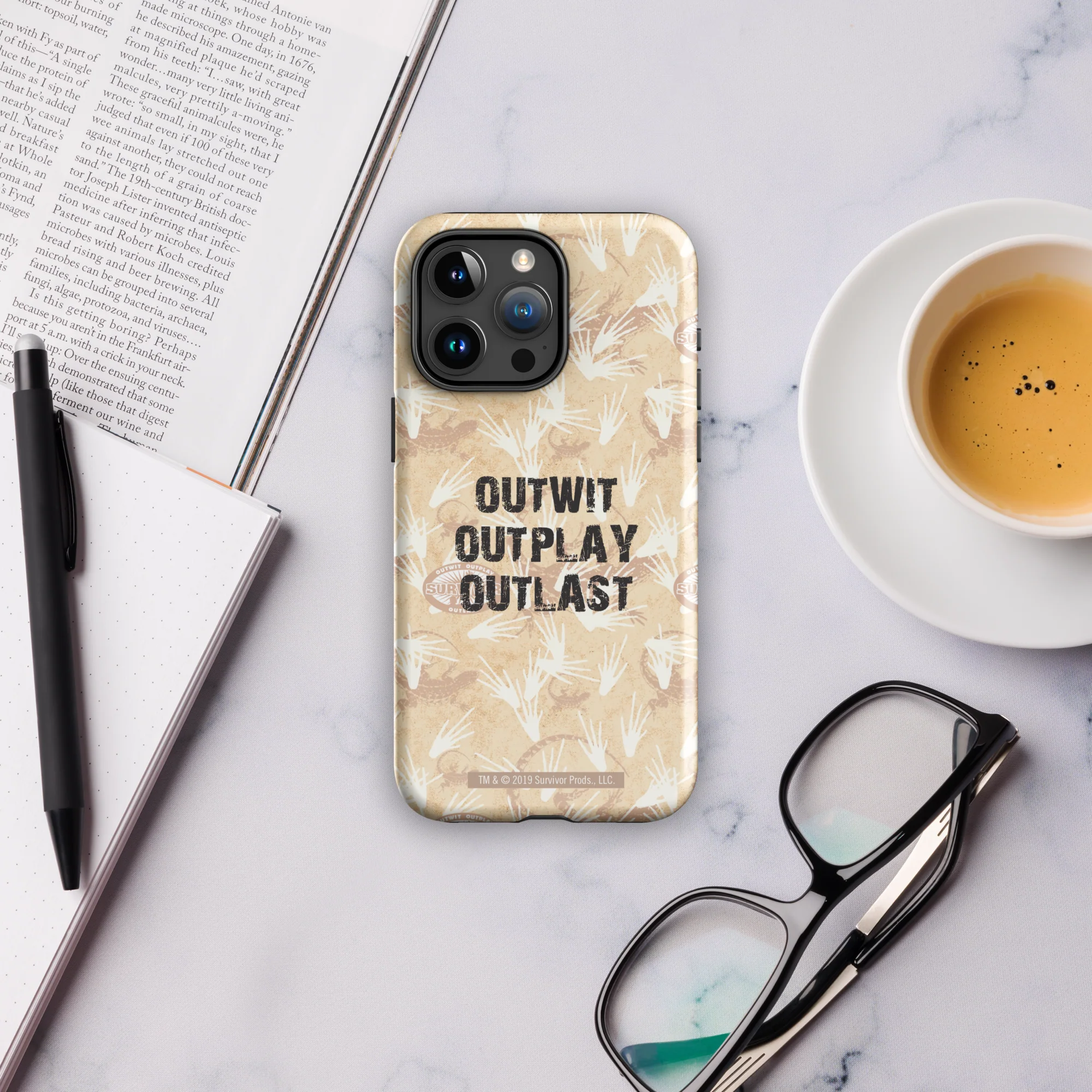 Survivor Outwit, Outplay, Outlast Tough Phone Case - iPhone - Image 48