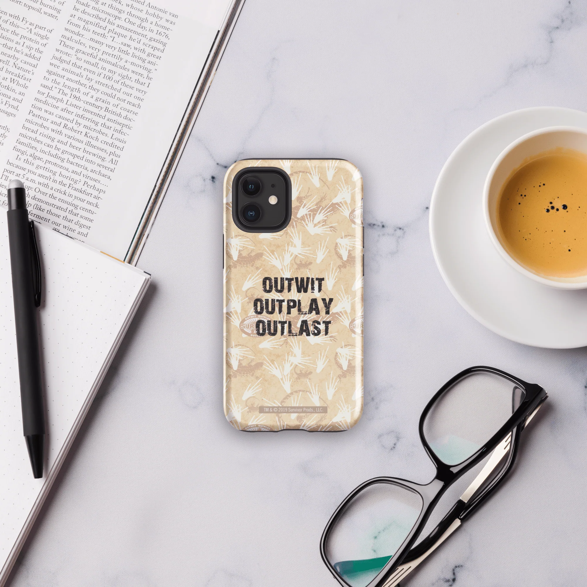 Survivor Outwit, Outplay, Outlast Tough Phone Case - iPhone - Image 6