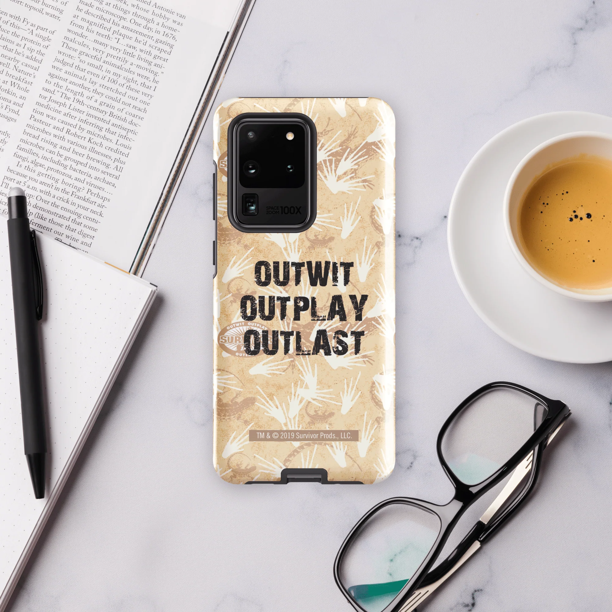 Survivor Outwit, Outplay, Outlast Tough Phone Case - Samsung - Image 12