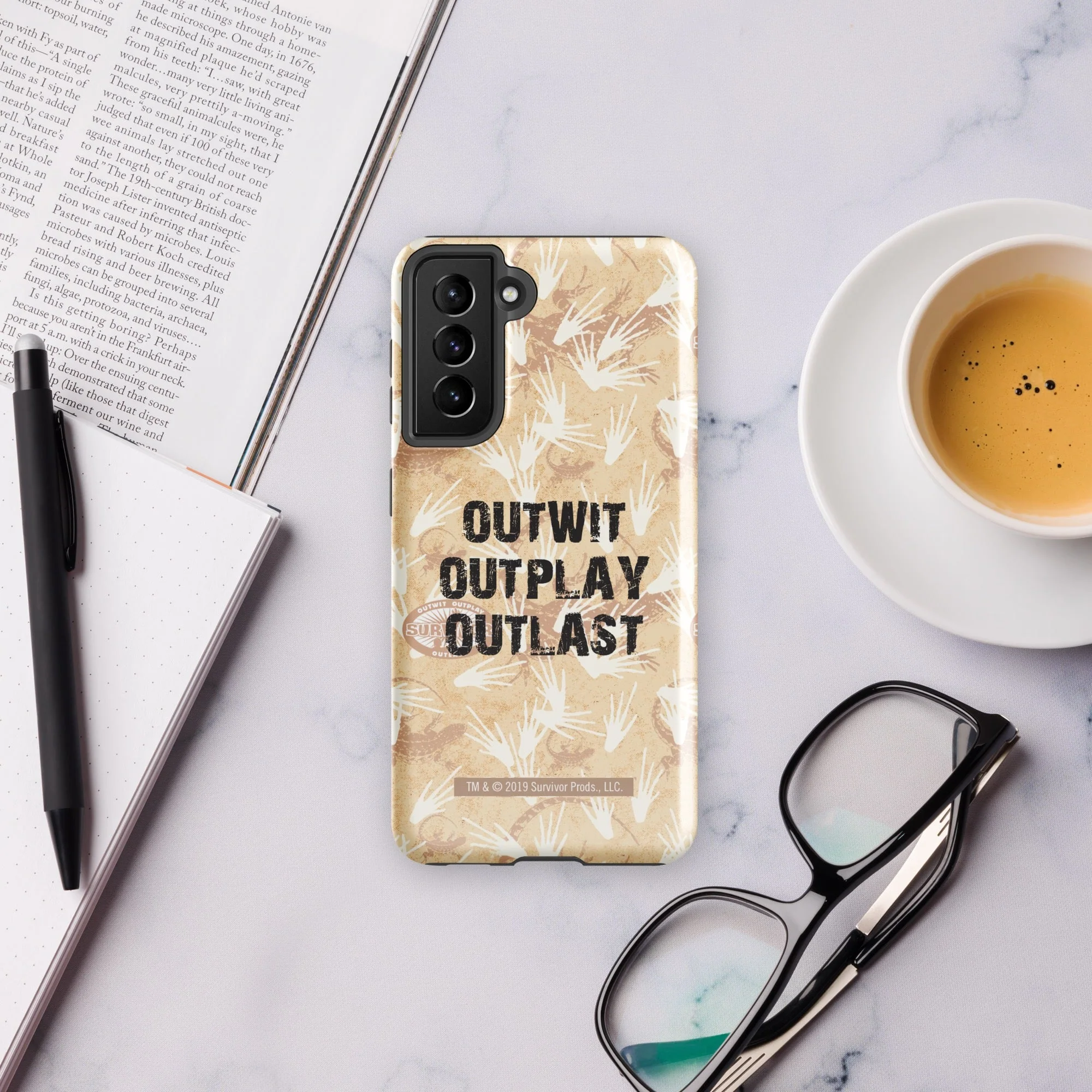 Survivor Outwit, Outplay, Outlast Tough Phone Case - Samsung - Image 15