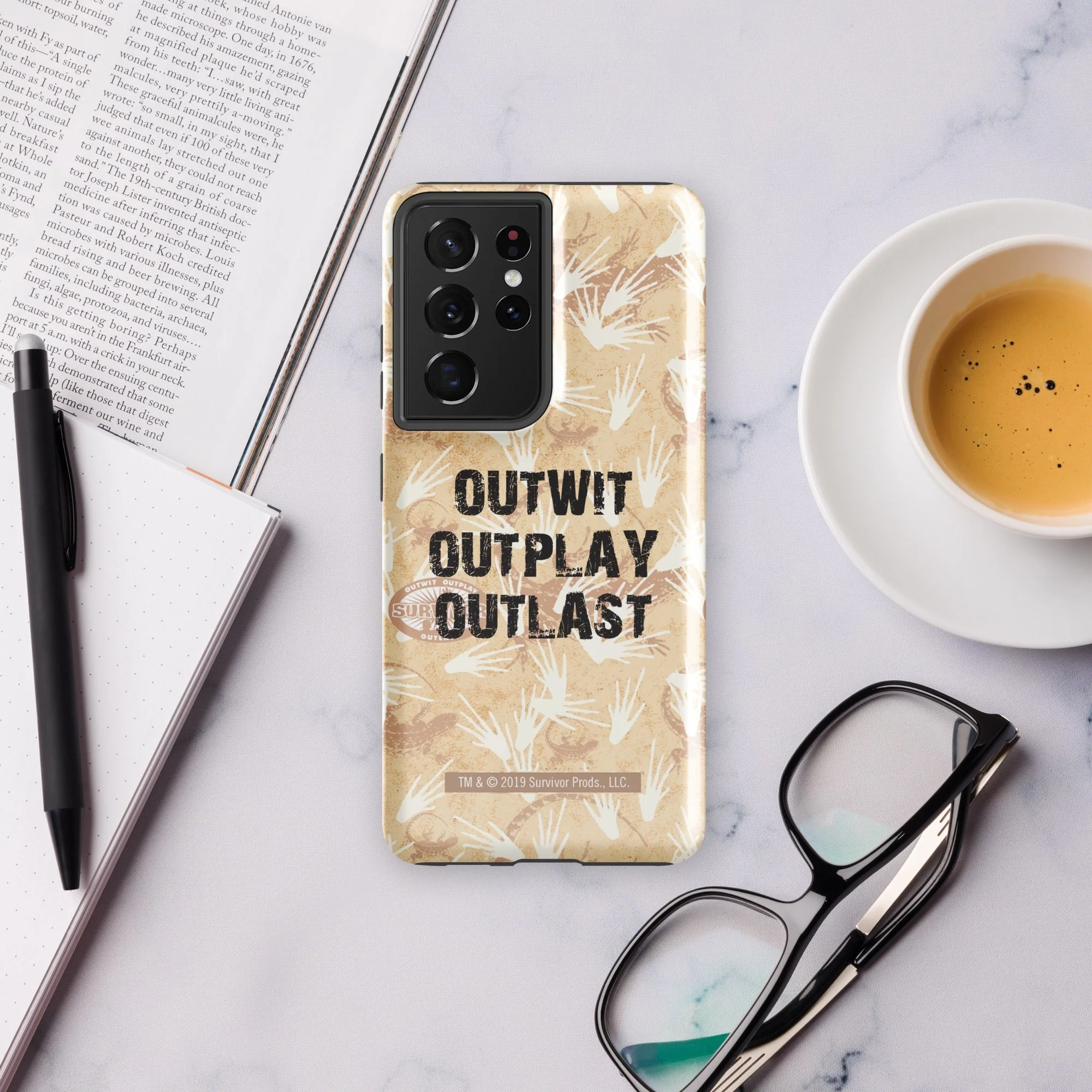 Survivor Outwit, Outplay, Outlast Tough Phone Case - Samsung - Image 24