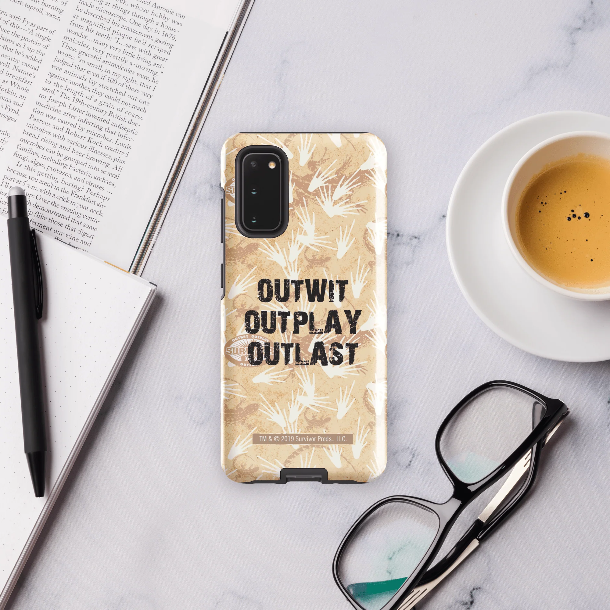 Survivor Outwit, Outplay, Outlast Tough Phone Case - Samsung - Image 3