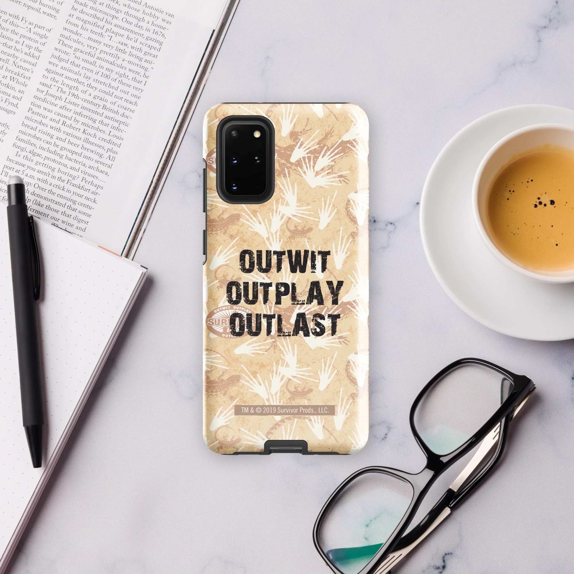 Survivor Outwit, Outplay, Outlast Tough Phone Case - Samsung - Image 9