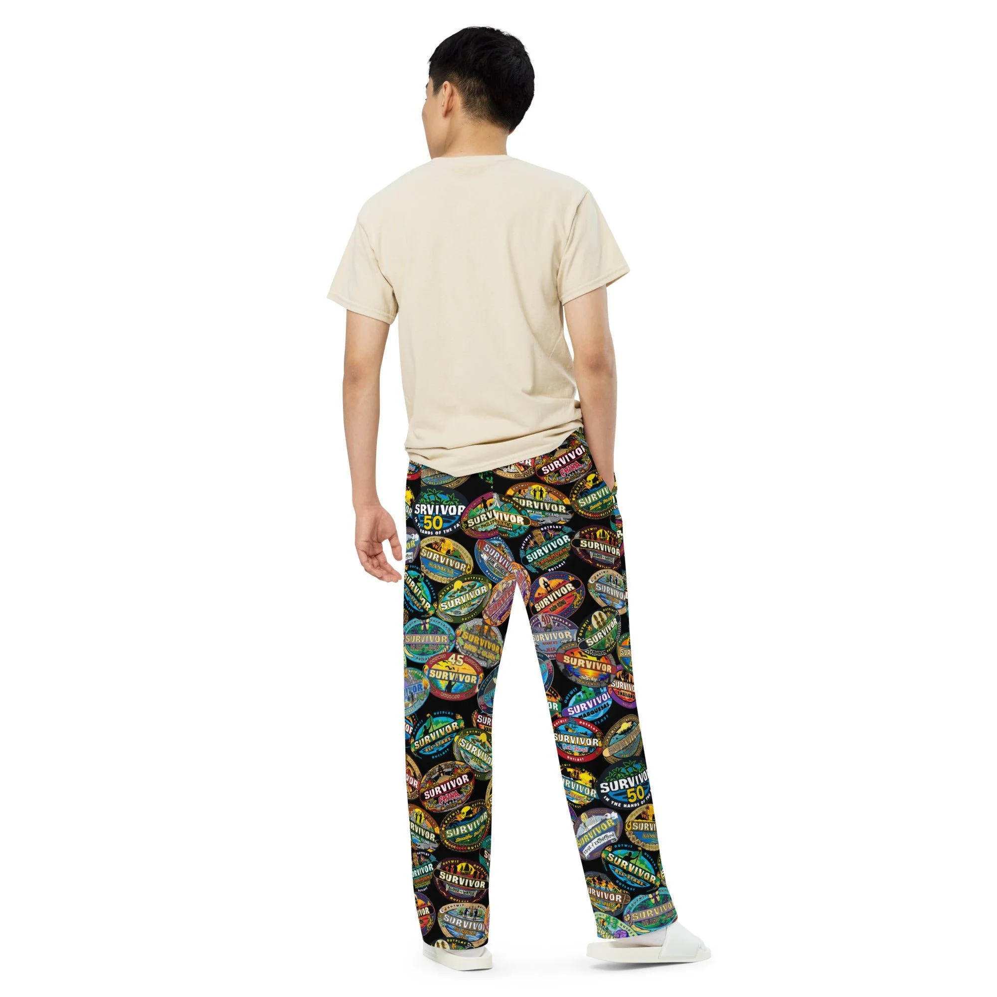 Survivor Pajama Pants 50 Seasons Logo - Image 5