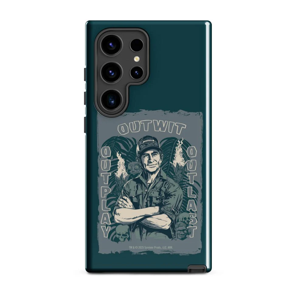 Survivor Samsung Tough Case Jeff Tribal Outwit. Outplay. Outlast.