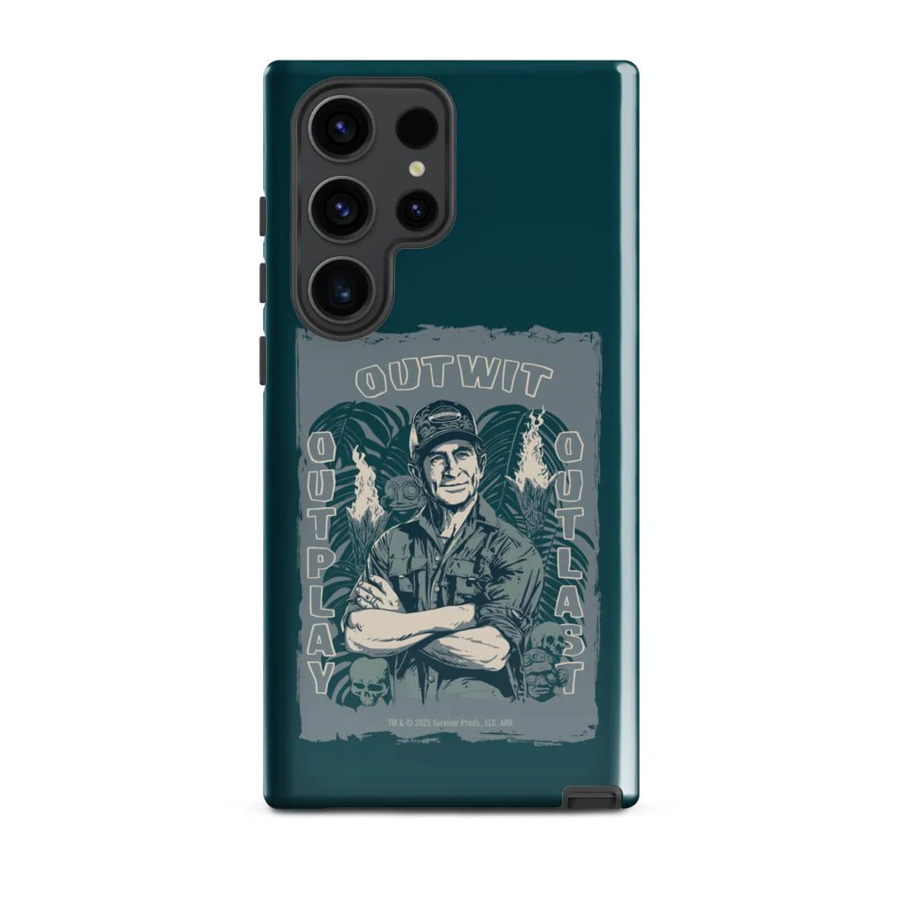 Survivor Samsung Tough Case Jeff Tribal Outwit. Outplay. Outlast. - Image 13