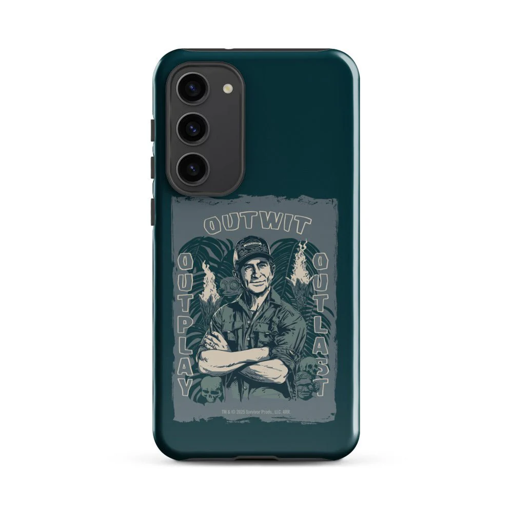 Survivor Samsung Tough Case Jeff Tribal Outwit. Outplay. Outlast. - Image 16