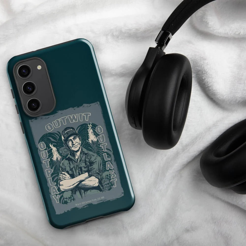 Survivor Samsung Tough Case Jeff Tribal Outwit. Outplay. Outlast. - Image 18