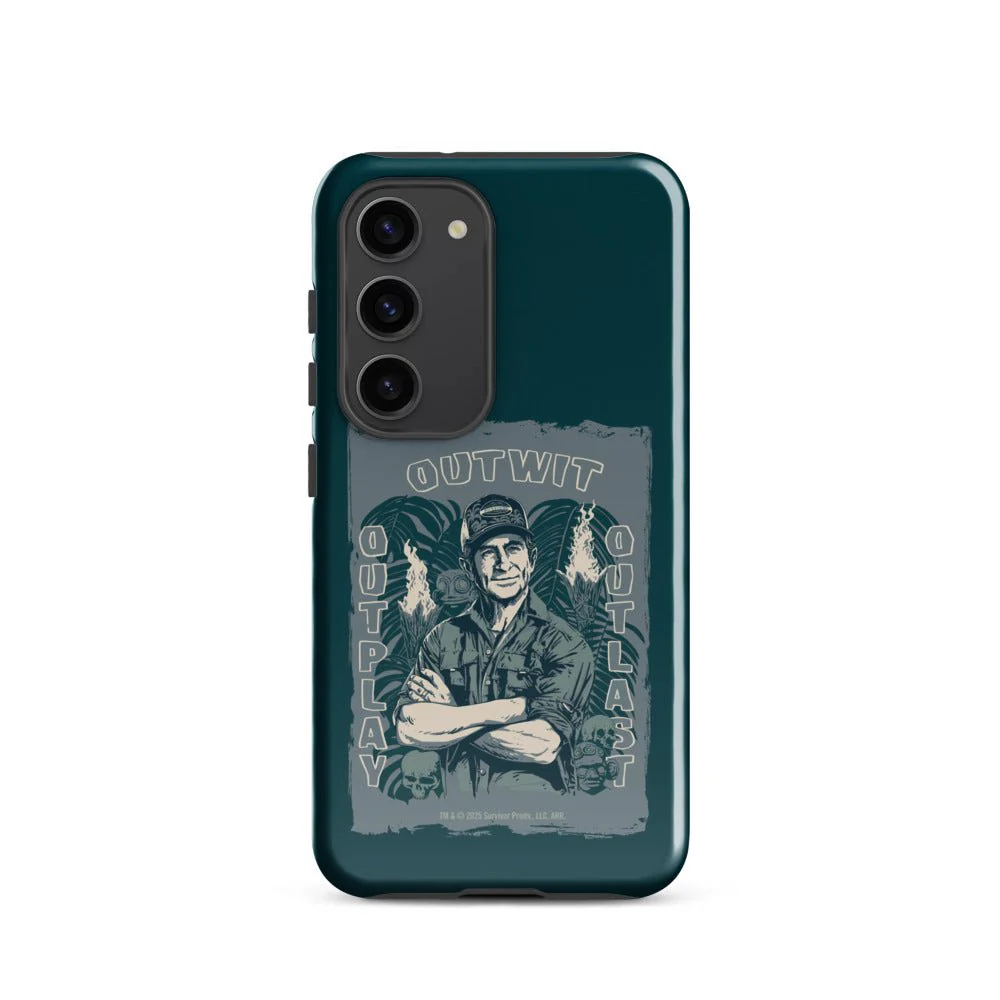 Survivor Samsung Tough Case Jeff Tribal Outwit. Outplay. Outlast. - Image 19