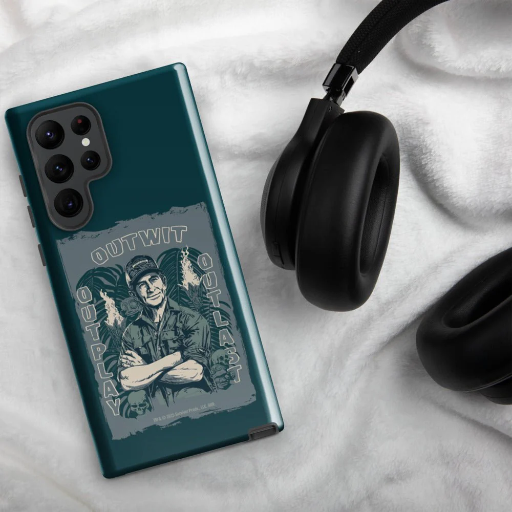 Survivor Samsung Tough Case Jeff Tribal Outwit. Outplay. Outlast. - Image 24
